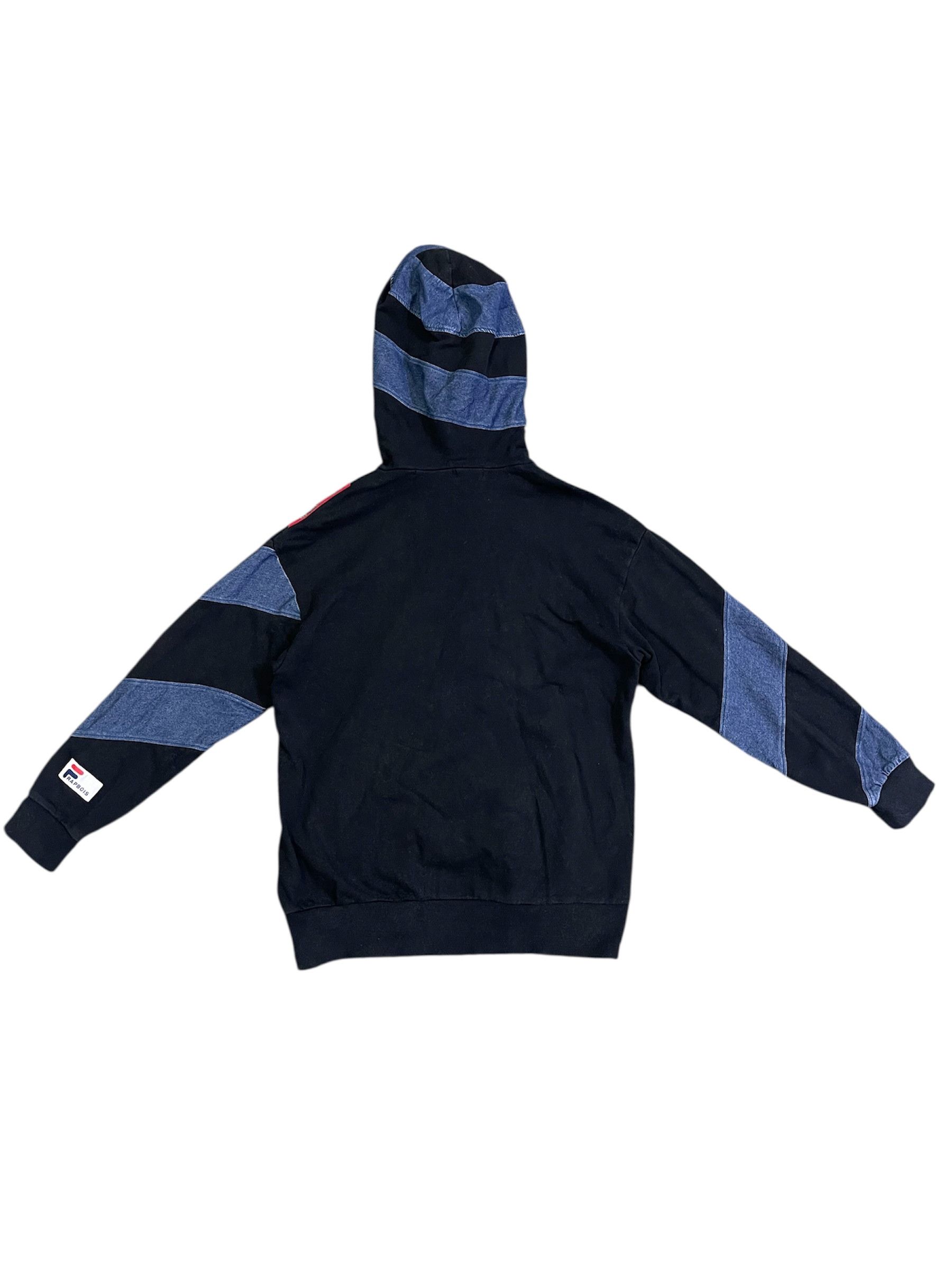 Frapbois Fila x Frapbois (Issey Miyake) Pullover Hoodie Red Blue Size US S / EU 44-46 / 1 - 5 Thumbnail