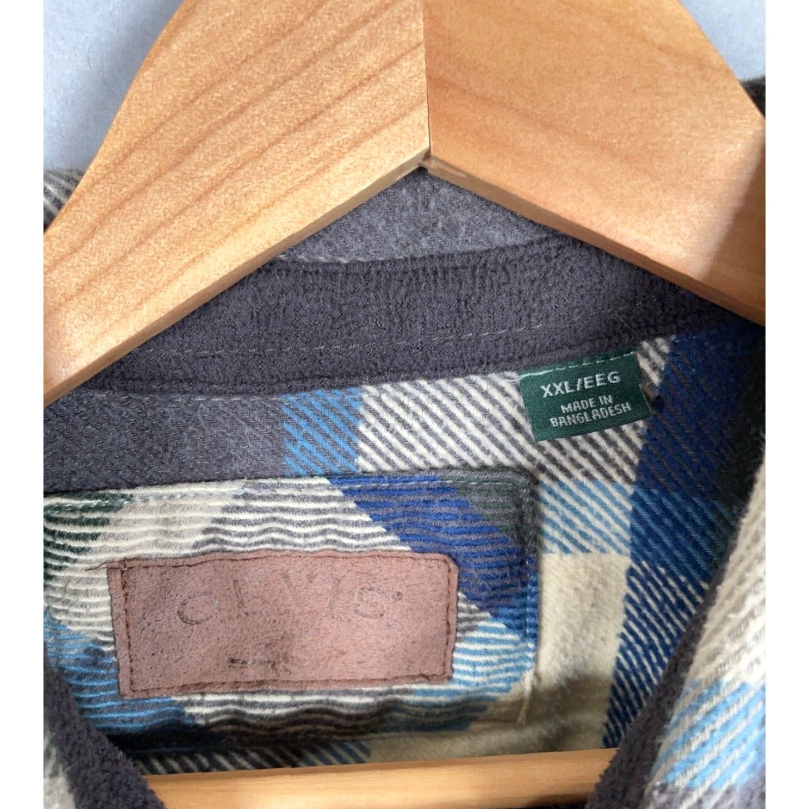Orvis Orvis Heavyweight Flannel Shirt Jacket 2XL Gray Green Plaid Shacket Grunge Casual Workwear Button-Up Front Pocketed Faces: Mens Size US XXL / EU 58 / 5 - 4 Thumbnail