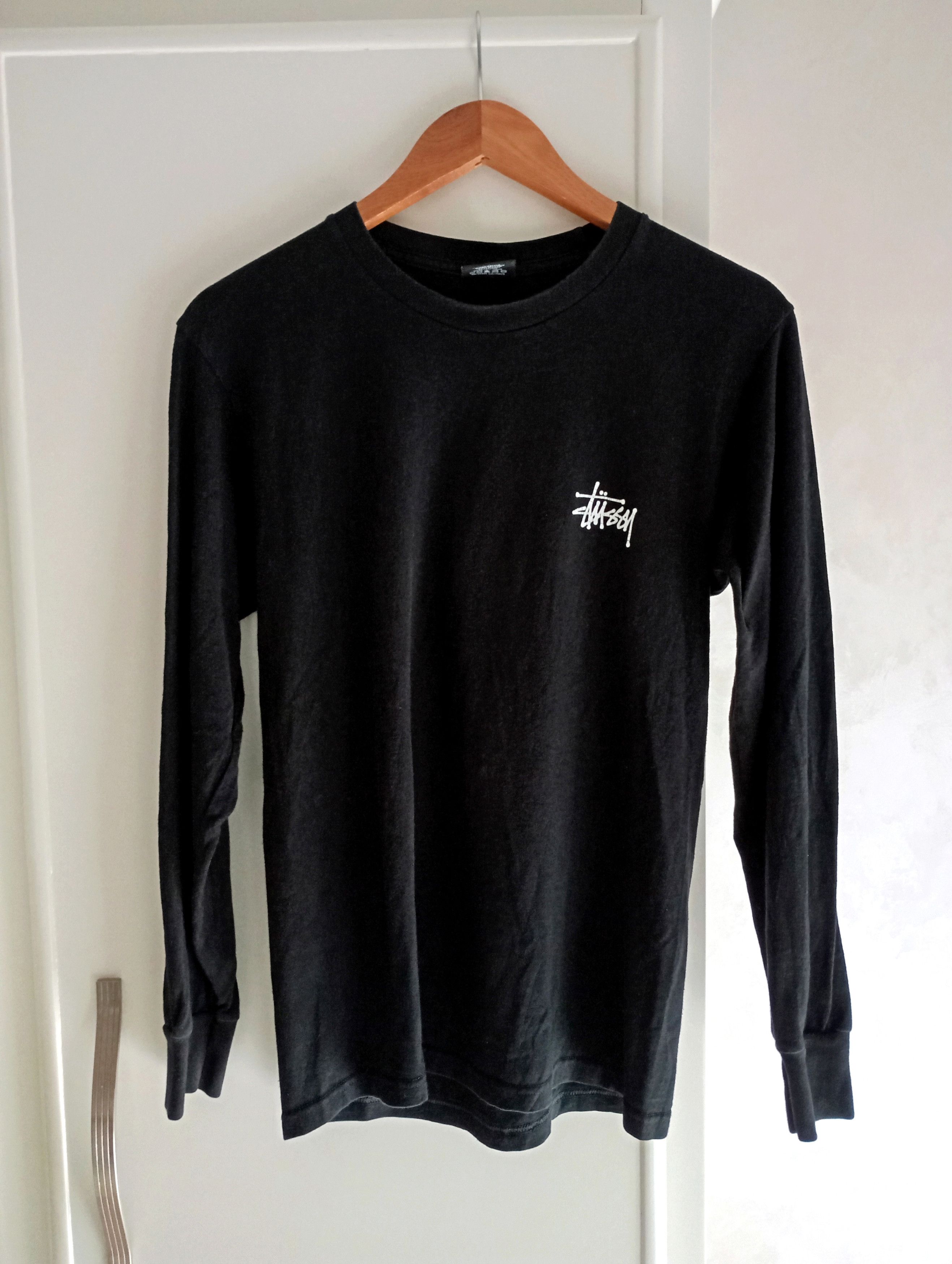 Stussy Vintage Stussy Black Long Sleeve Tshirt S Size US S / EU 44-46 / 1 - 2 Thumbnail