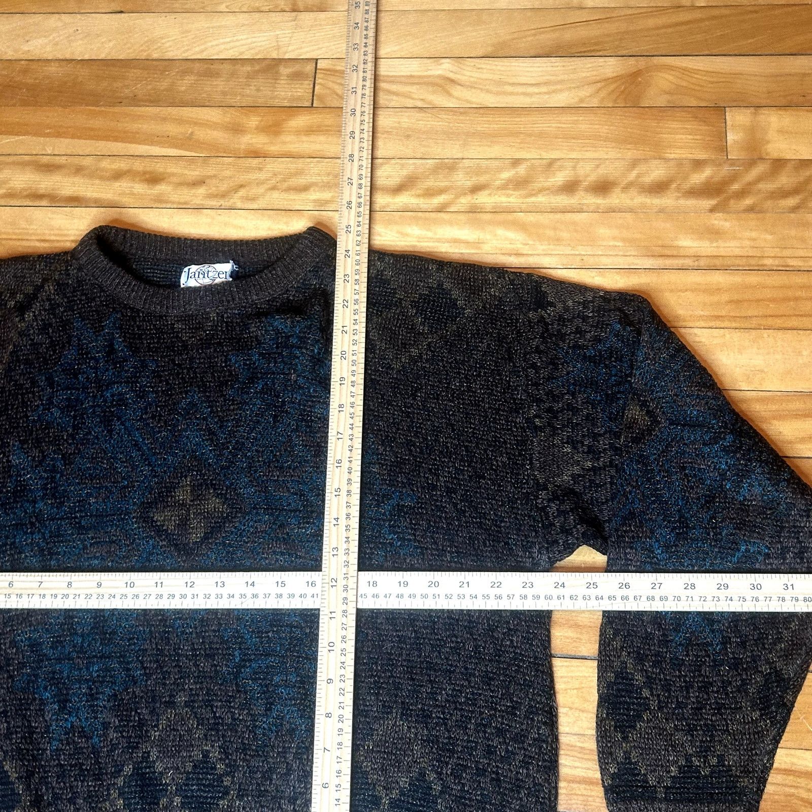 Jantzen Vintage Jantzen Knit Sweater Large Size US L / EU 52-54 / 3 - 3 Thumbnail