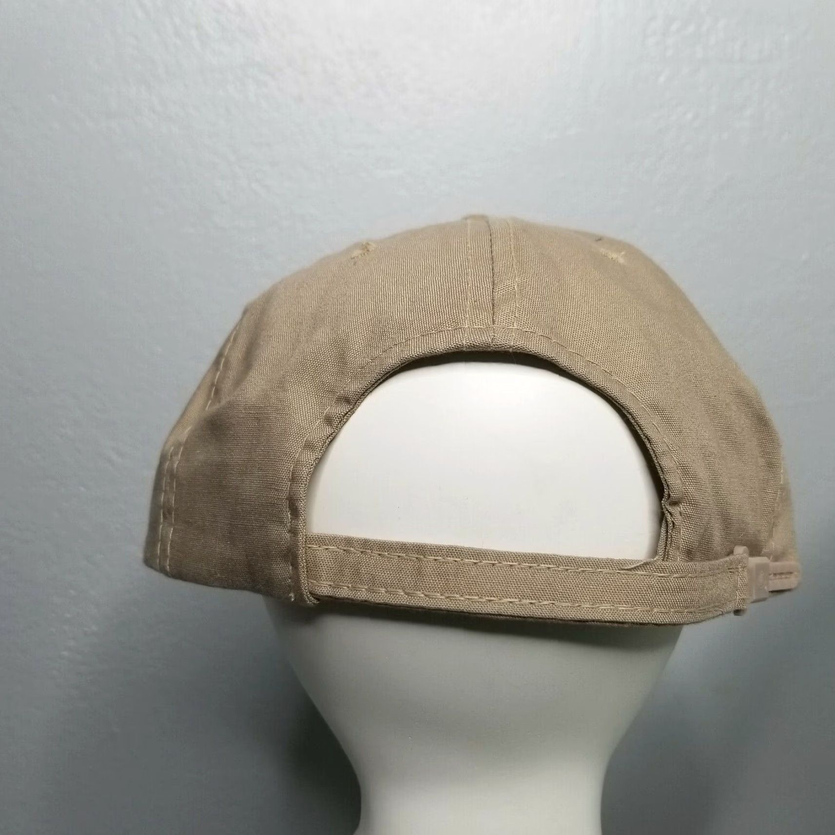 Vintage VINTAGE Daufuskie Yacht Club Strapback Baseball Dad Cap Hat Baseball Cap Hat Mens Beige Adjustable Logo Size ONE SIZE - 4 Thumbnail