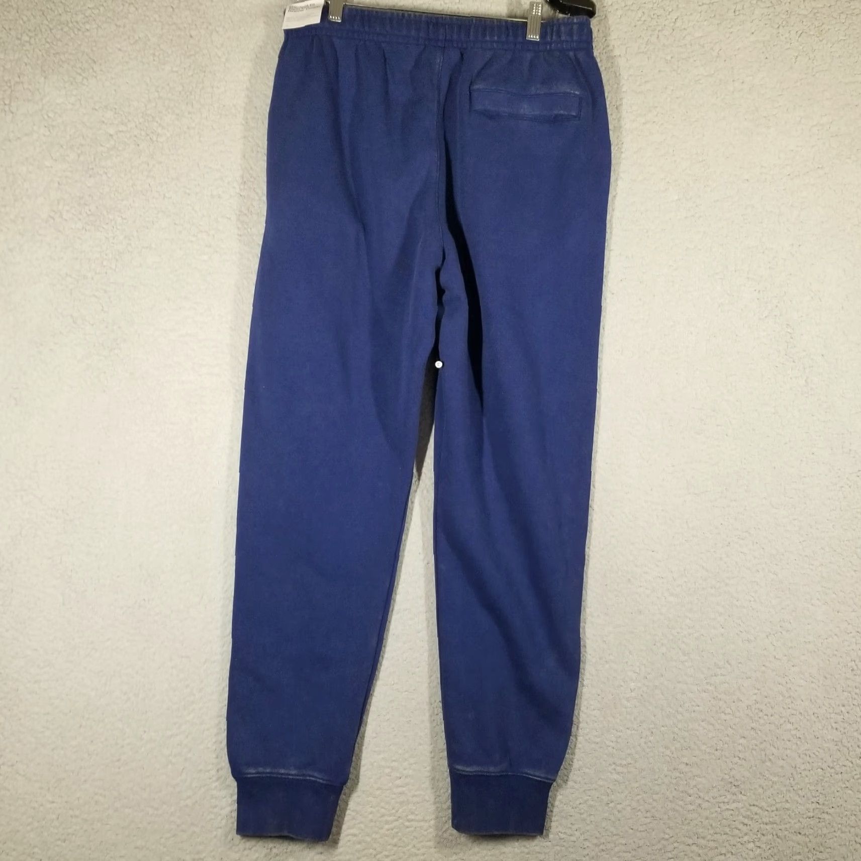 Nike VINTAGE Nike NBA Jogger Pants Medium Activewear Blue Cotton Blend Mens 90s Basketball Size US 31 - 2 Thumbnail