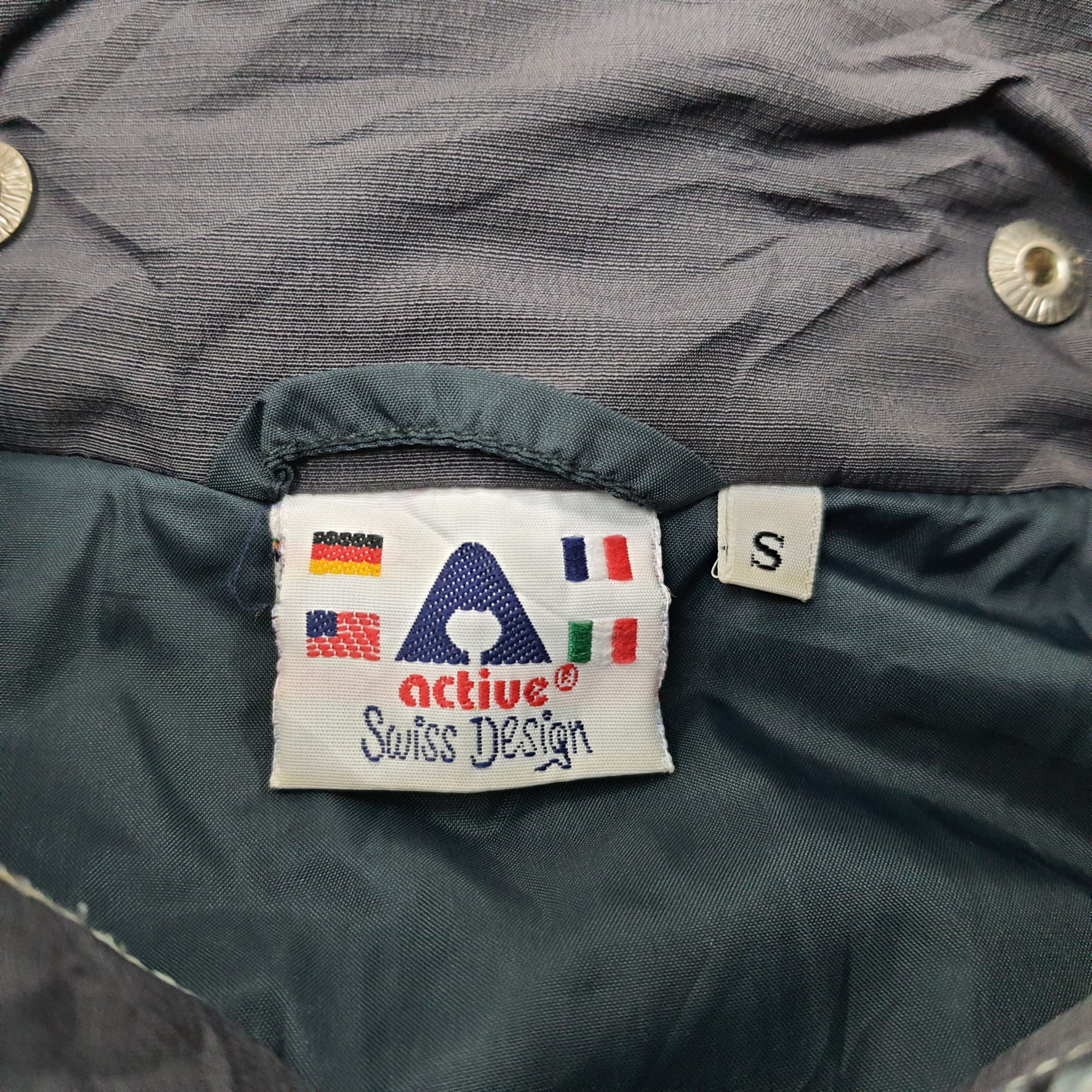 Vintage Vintage Active Swiss Design Zipper Jacket C262N11 Size US XL / EU 56 / 4 - 4 Thumbnail