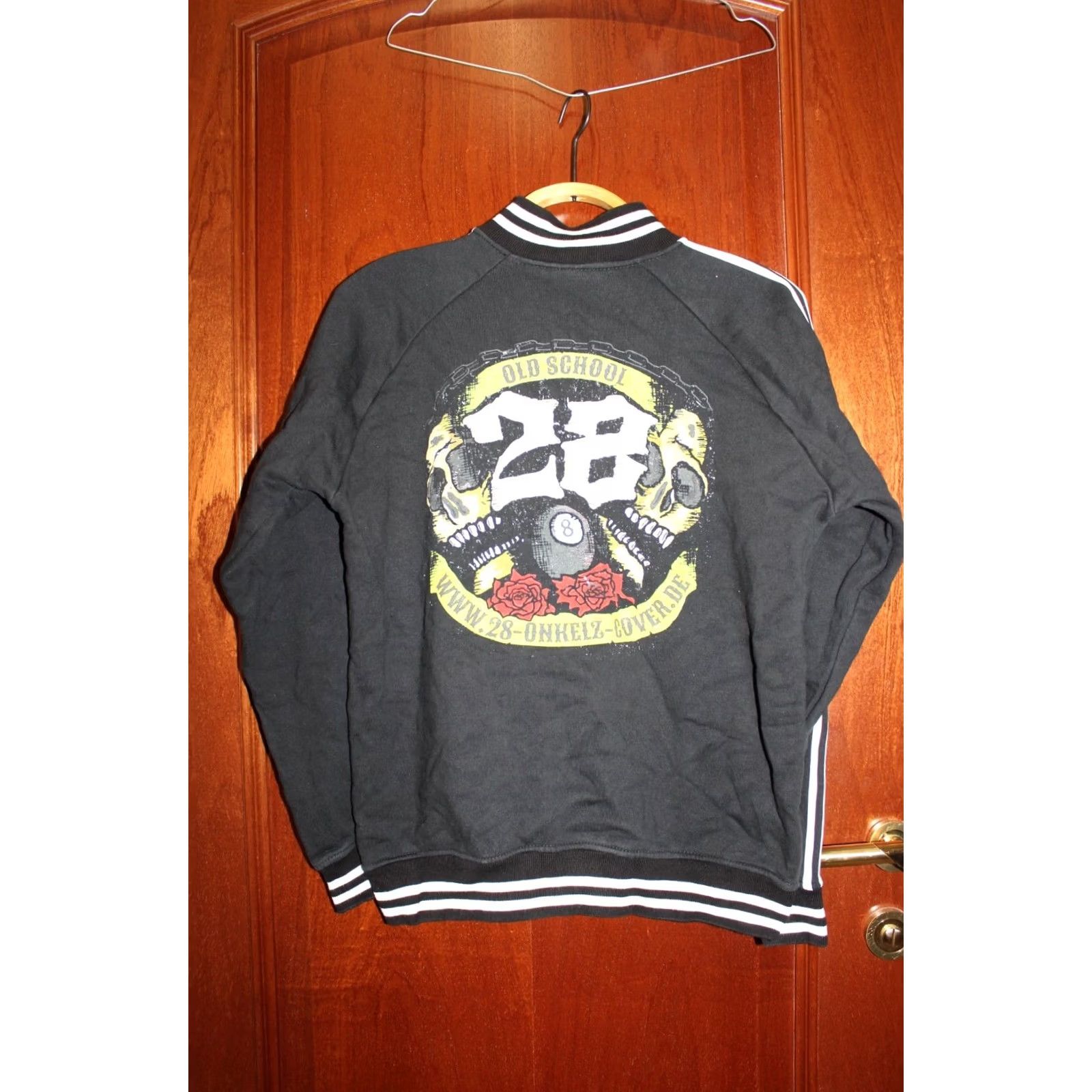 Vintage Old School 28 Onkelz cover jacket vintage - size M Unbranded Black Rock Unisex Adults M XS? Size US M / EU 48-50 / 2 - 7 Thumbnail