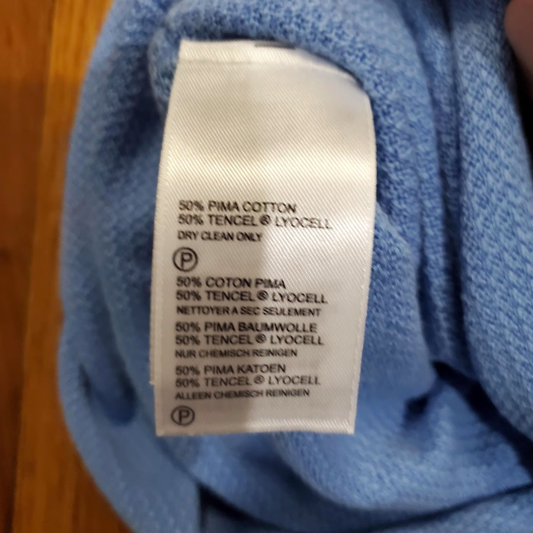 Tommy Bahama Tommy Bahama Sweater Mens XL Blue Pima Cotton Tencel Waffle Knit Pullover Top Size US XL / EU 56 / 4 - 7 Thumbnail