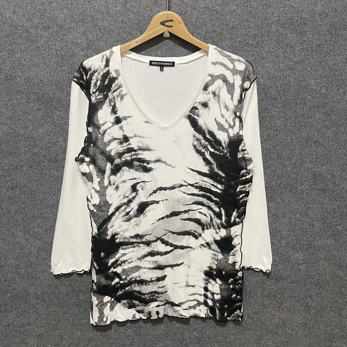 5351 POUR LES HOMMES × Seditionaries Seditionaries Punk Design L/S T Shirt Size US M / EU 48-50 / 2 - 1 Thumbnail