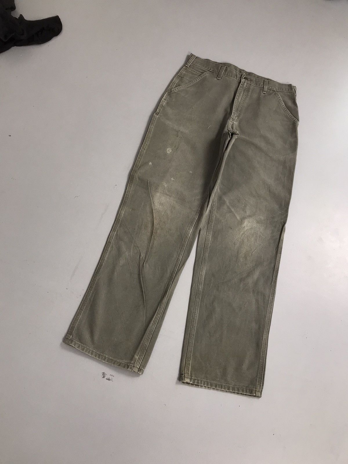 Carhartt Vintage faded Carhartt B11 mos carpenter denim Size US 36 / EU 52 - 3 Thumbnail