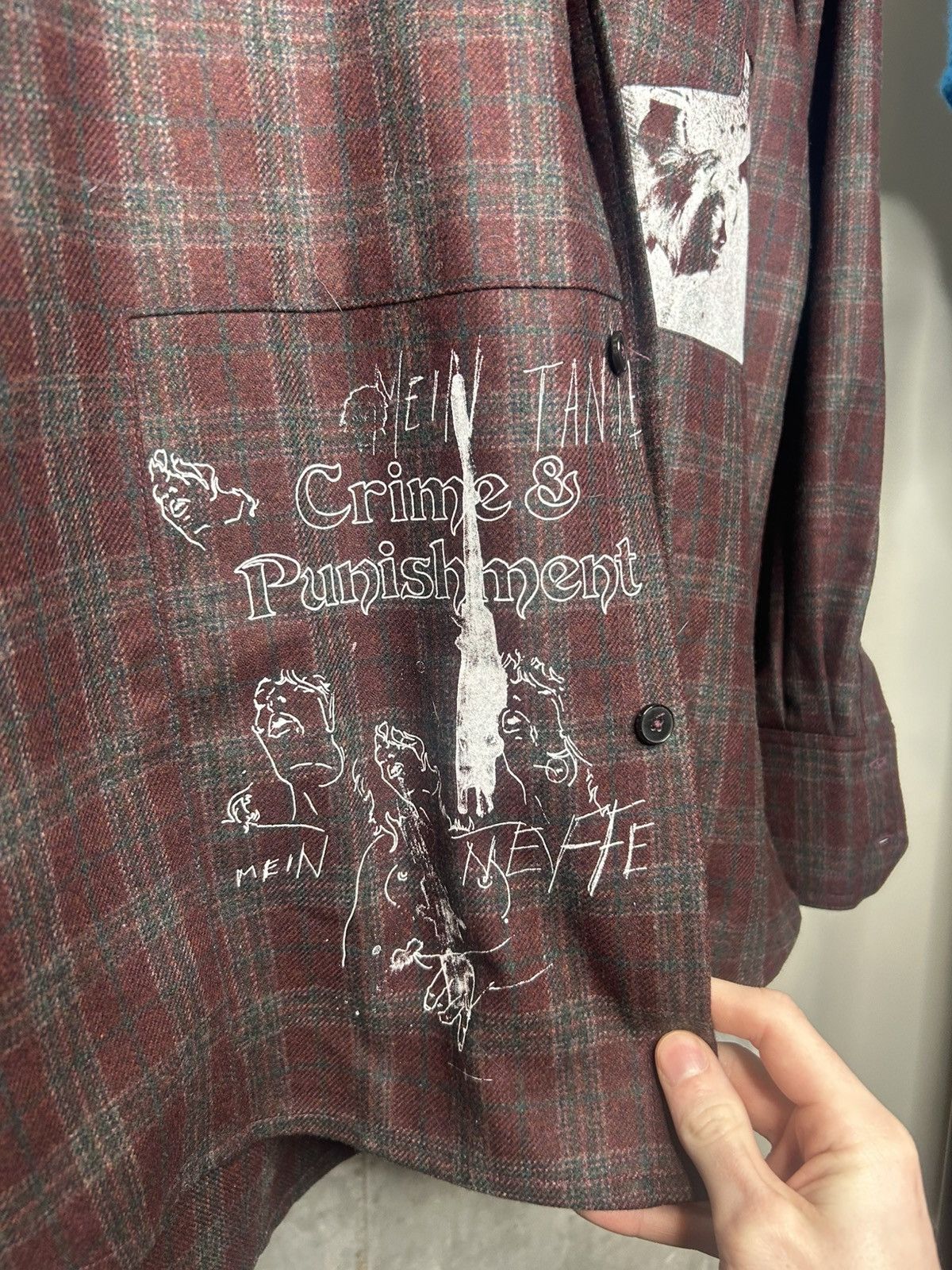Enfants Riches Deprimes Mr Porter Exclusive Patchwork Flannel Size US M / EU 48-50 / 2 - 3 Thumbnail