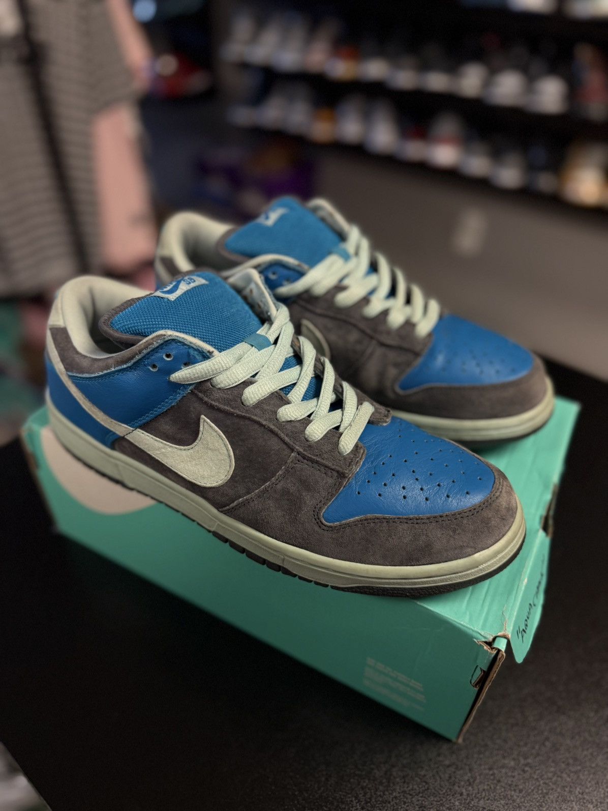 Nike Nike Dunk Low Pro Sb Aqua Chalk 2006 Men’s Size 11 Blue Grey Size US 11 / EU 44 - 3 Thumbnail