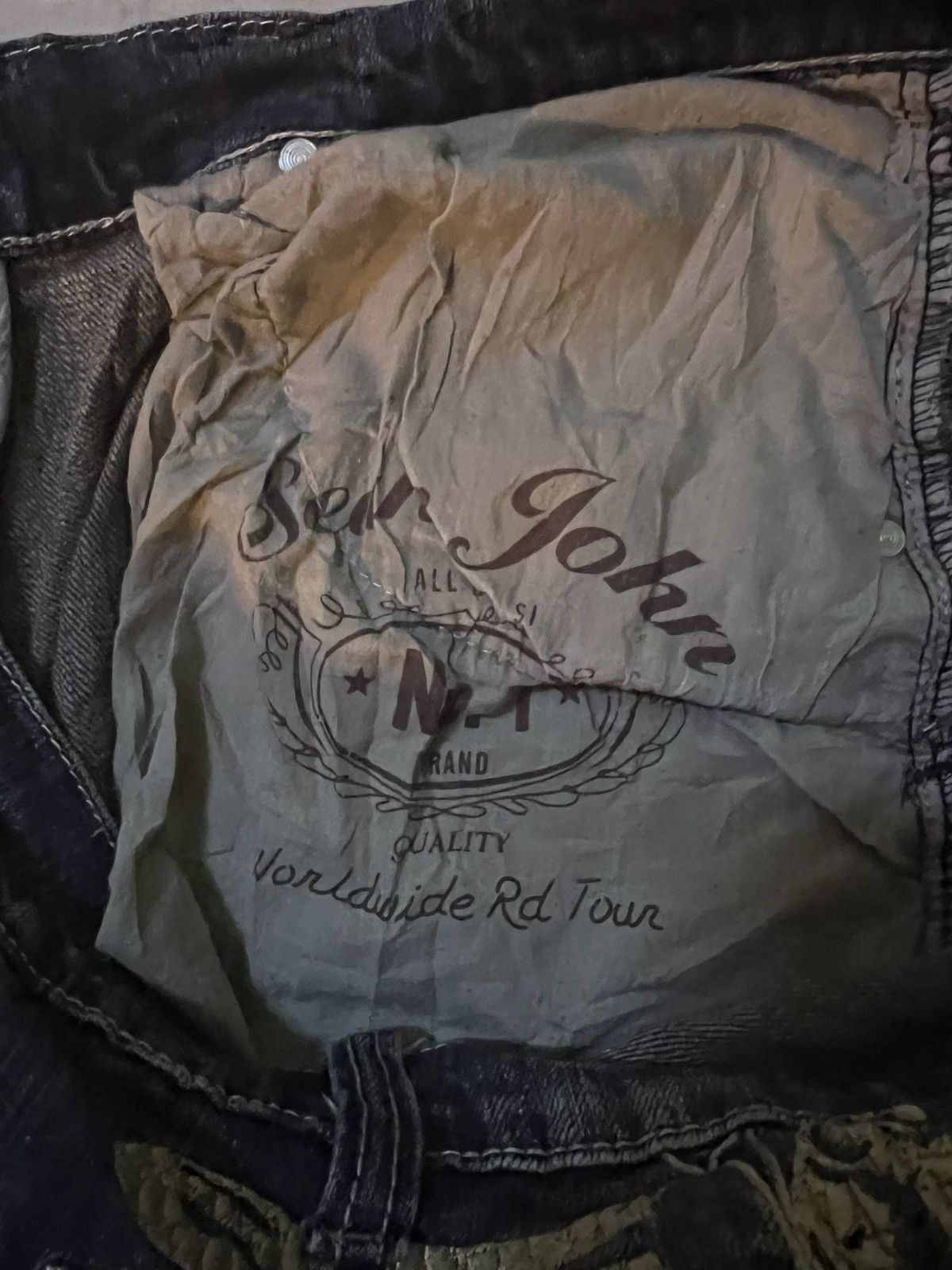 Sean John (36)y2k Sean John Embroidery Backhit Graphic Size US 36 / EU 52 - 10 Thumbnail