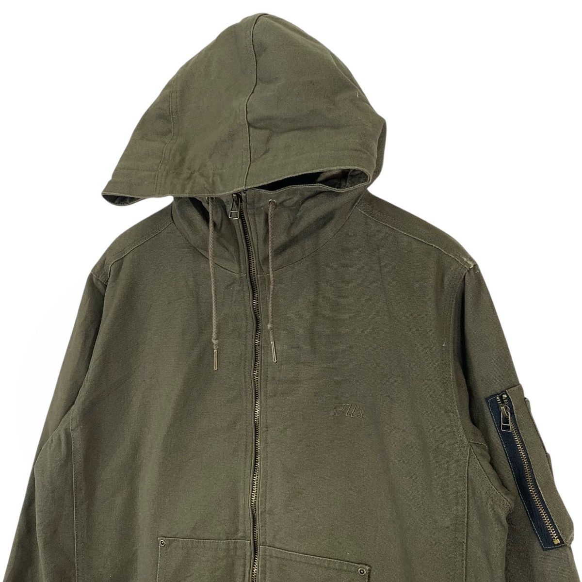 Japanese Brand × Vintage Vintage ILL’S Full Zipper Jacket with Hoodie Size US M / EU 48-50 / 2 - 4 Thumbnail