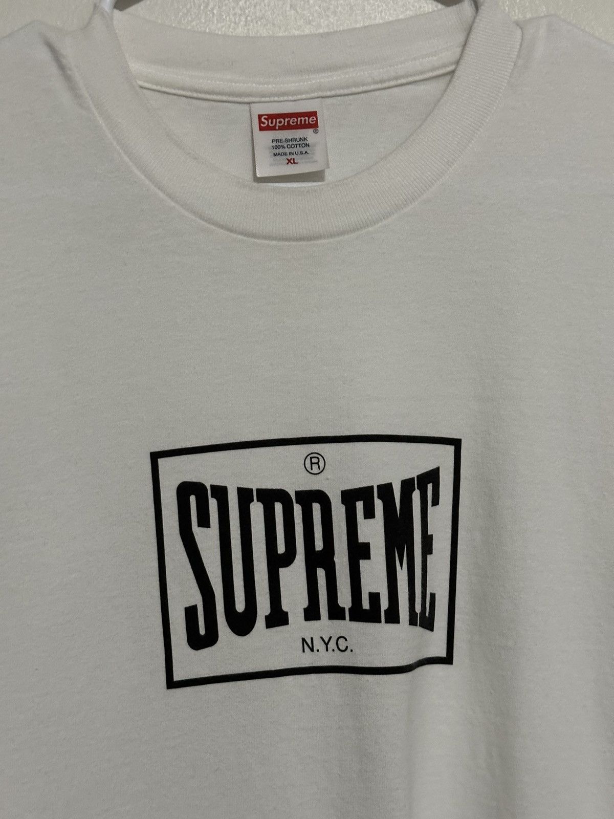 Supreme Supreme Warm Up Tee Size US XL / EU 56 / 4 - 2 Thumbnail