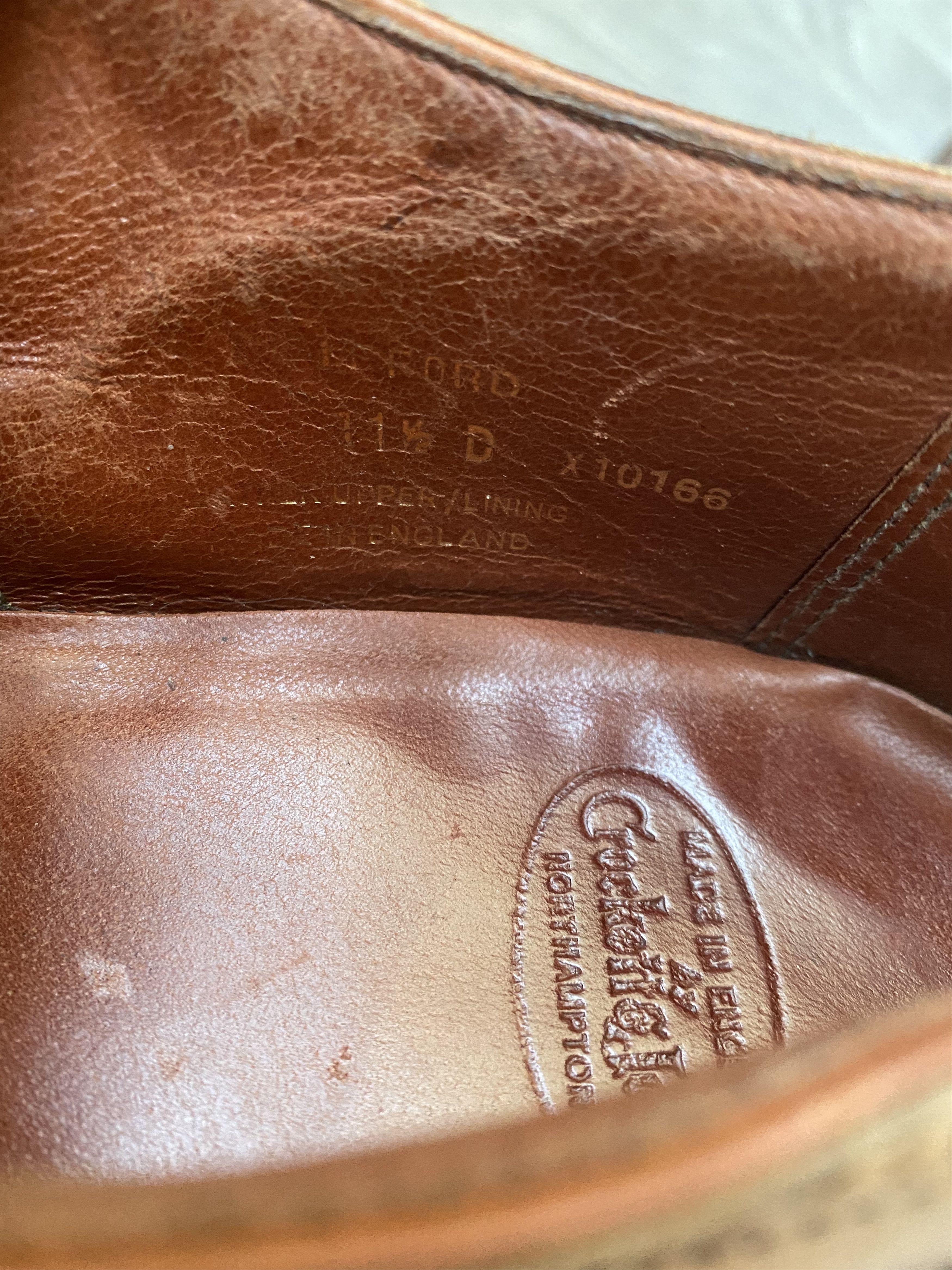 Crockett & Jones Crockett and jones cliford wingtip oxford sz 11.5 Size US 12.5 / EU 45-46 - 15 Thumbnail