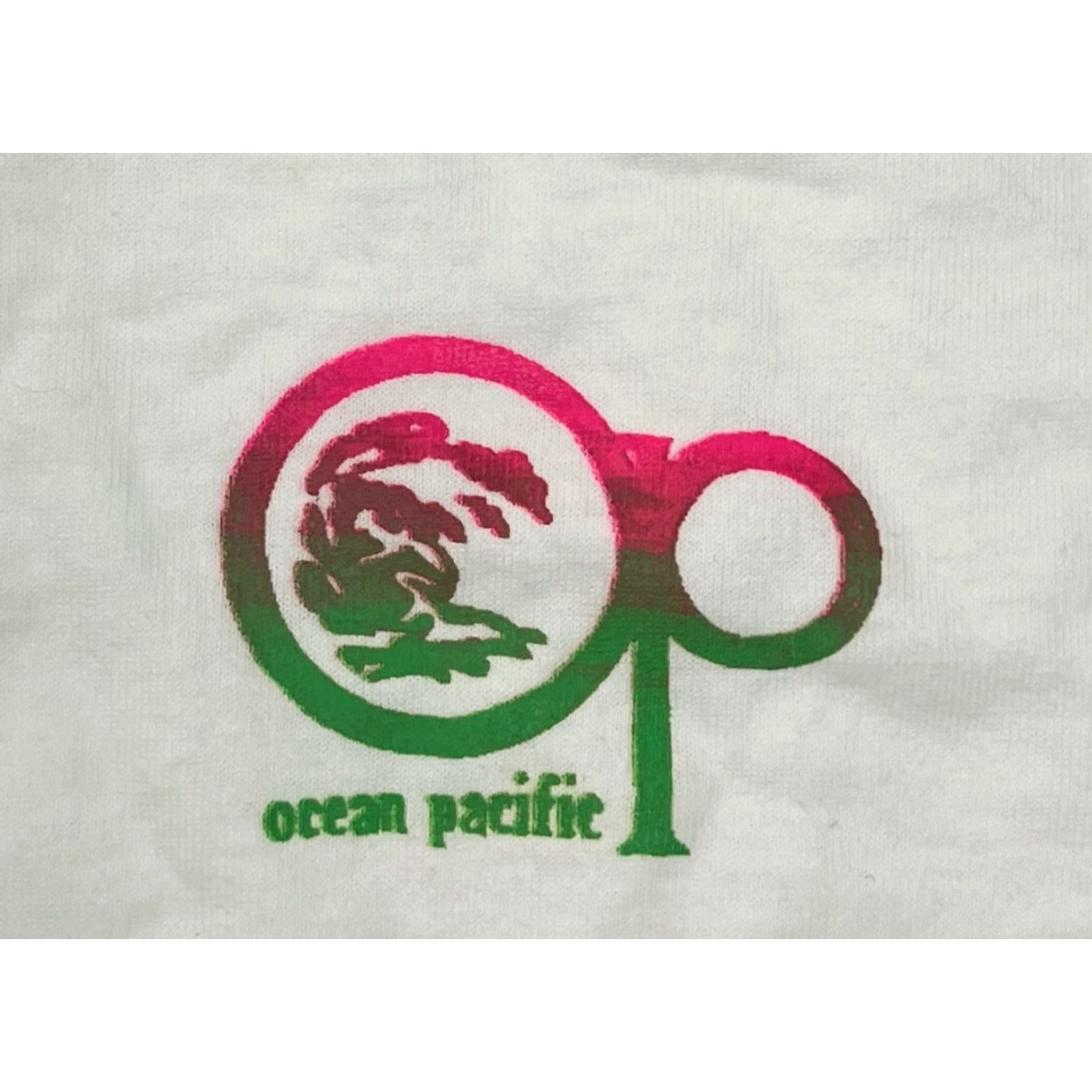 Ocean Pacific VINTAGE Ocean Pacific Shirt Mens S White 90s Deadstock NWT Graphic Tee T-Shirt Short Sleeve Crew Neck Cotton 100% OCEAN PACIFIC 90s OP tee Size US S / EU 44-46 / 1 - 4 Thumbnail
