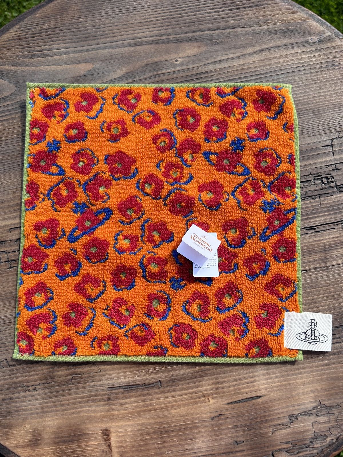 Vivienne Westwood BNWT Vivienne Westwood Flower Mini Hand Towel Handkerchief Size ONE SIZE - 1 Thumbnail