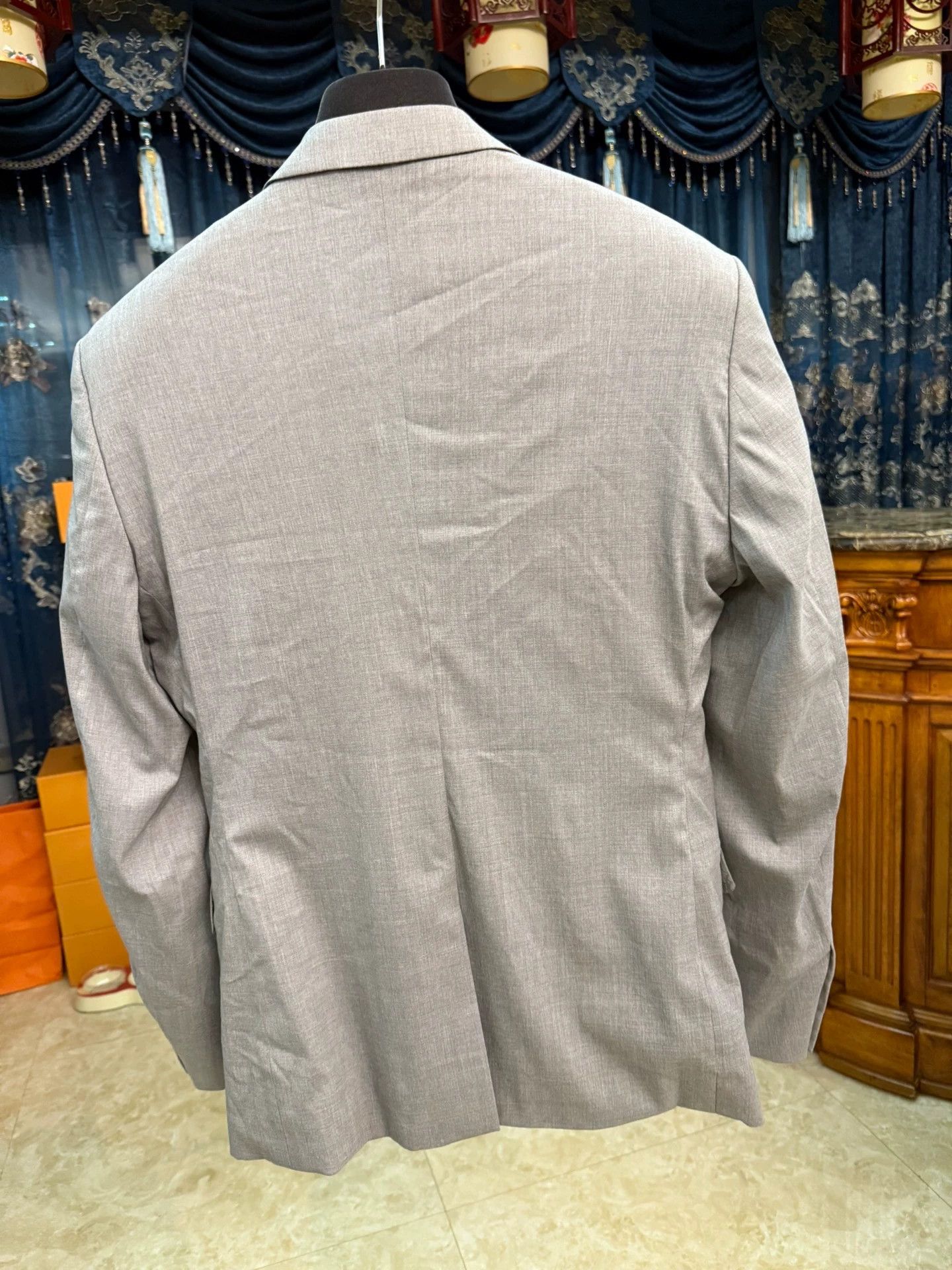 Dior Dior Collab Wool-Silk Blazer 48 New Silk All-Logo Lining Size 48R - 2 Thumbnail