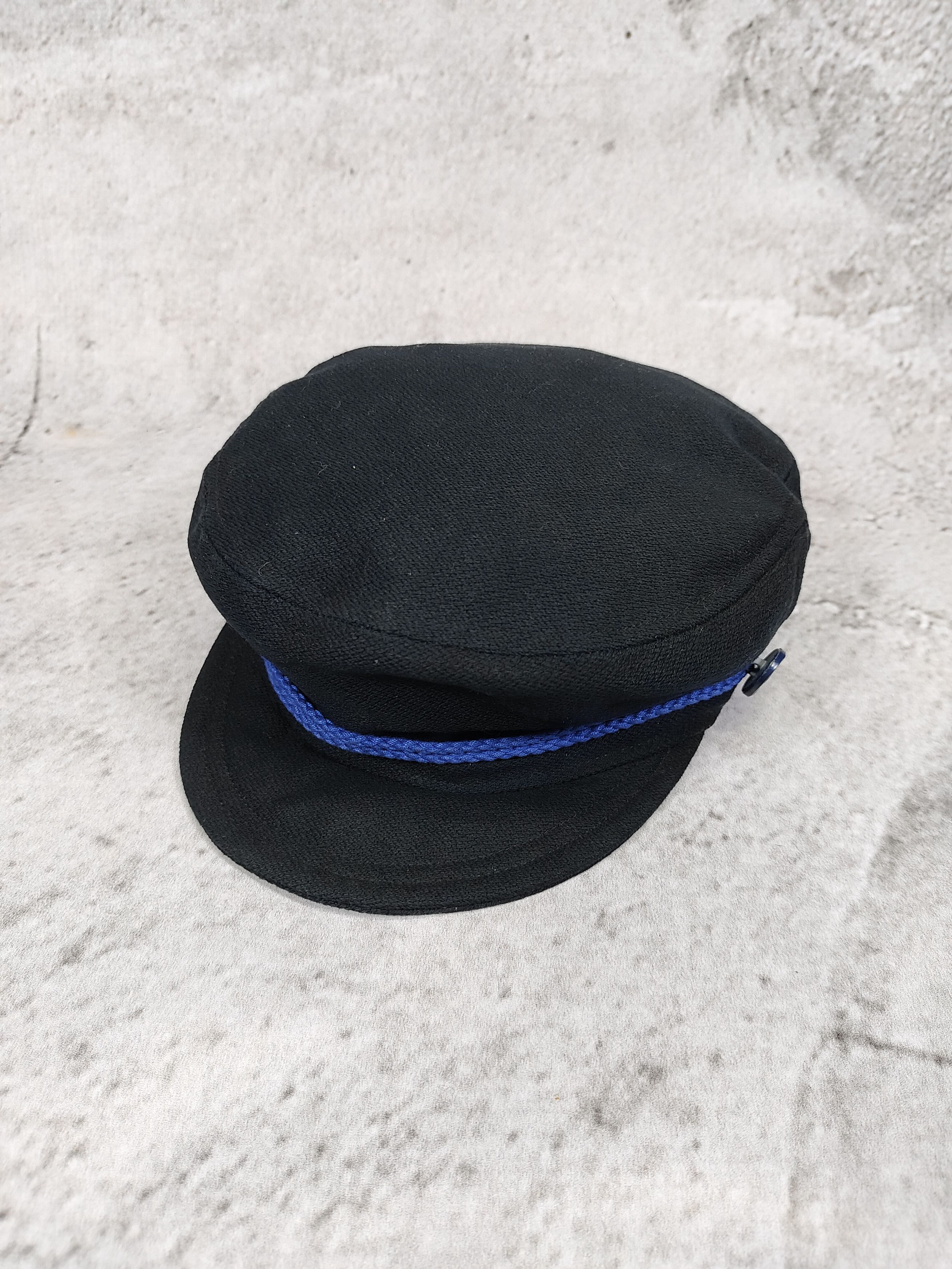 A.P.C. A.P.C- Casual Workwear Mariner Breton Navy Fisherman Cap Size ONE SIZE - 4 Thumbnail