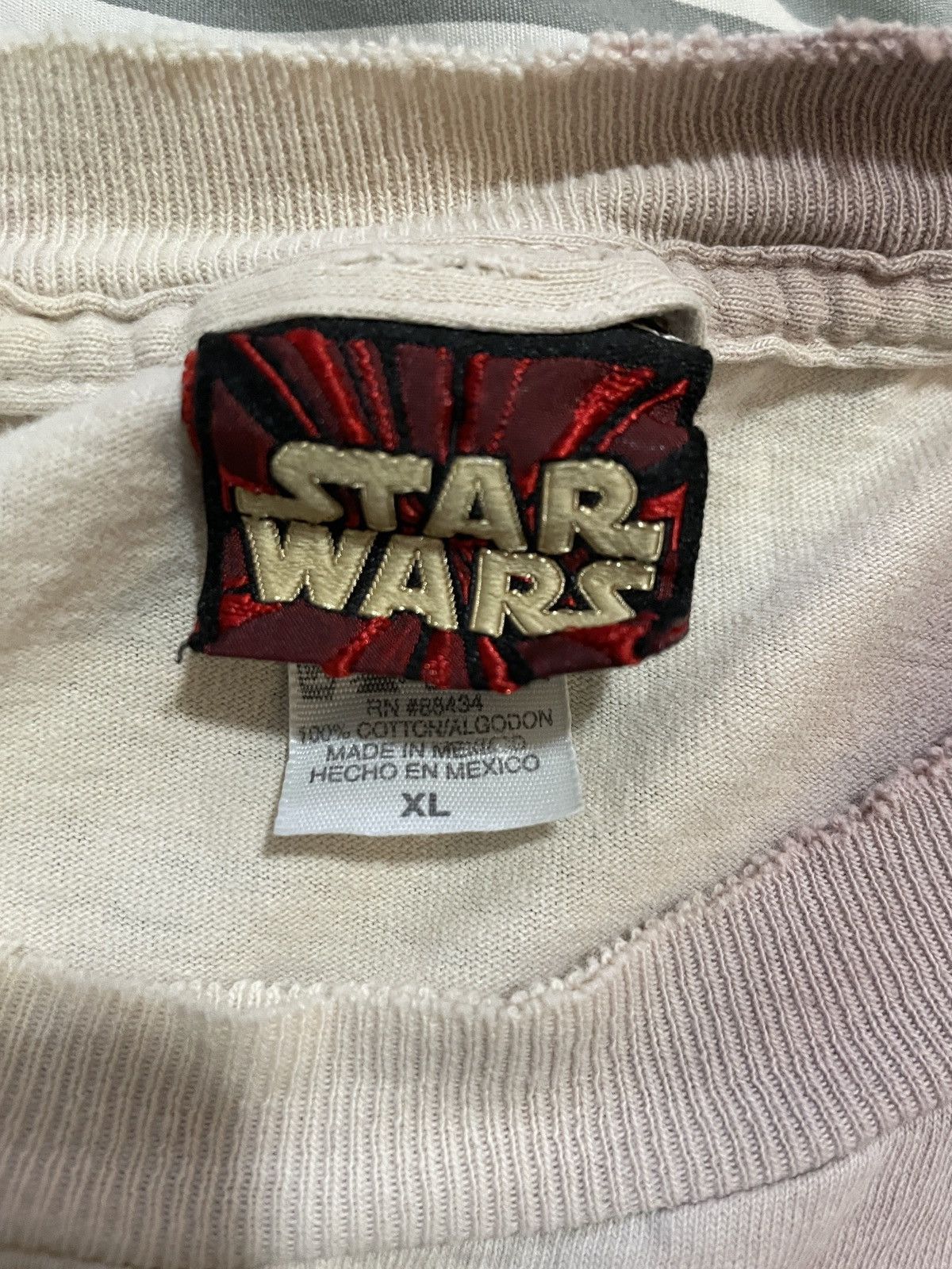 Vintage Vintage Star Wars Obi Wan Darh Maul Tie Dye Sz XL Size US XL / EU 56 / 4 - 4 Thumbnail
