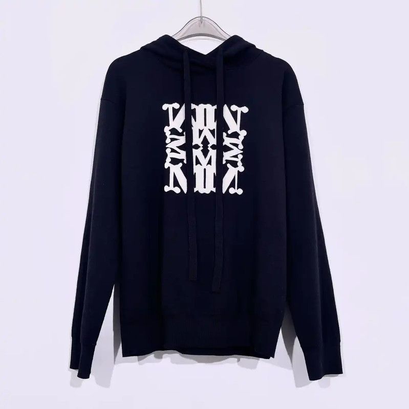 Max Mara MaxMara Black Wool Women's Hoodie 0089 Size XS / US 0-2 / IT 36-38 - 1 Thumbnail