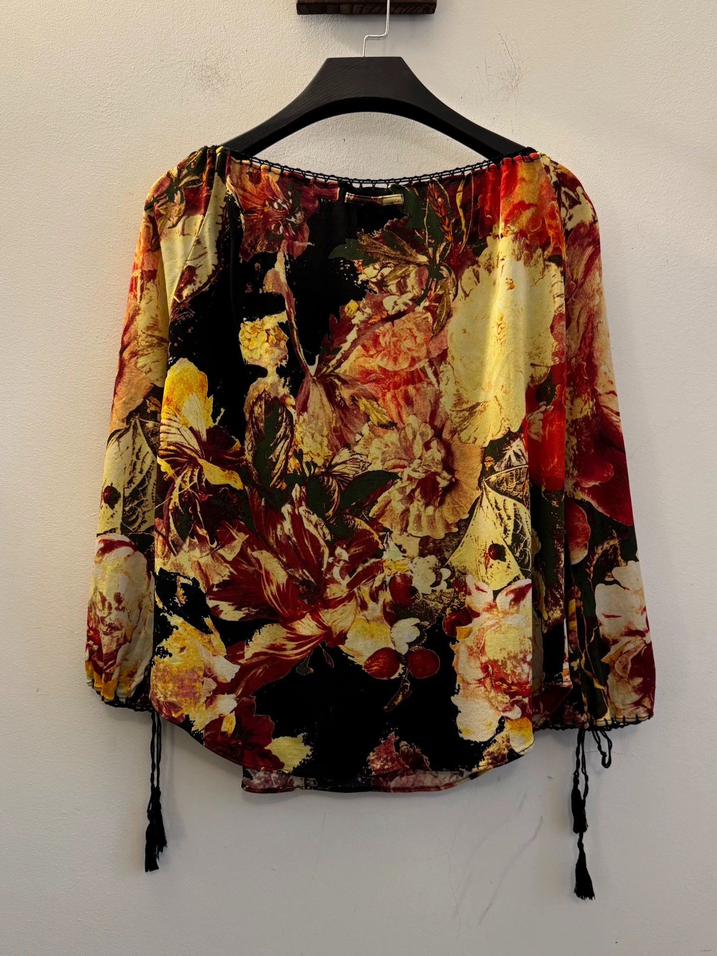 Jean Paul Gaultier JPGaultier Vintage Archive Floral Tie Tassel 7/8 Sleeve 6 Size M / US 6-8 / IT 42-44 - 9 Thumbnail