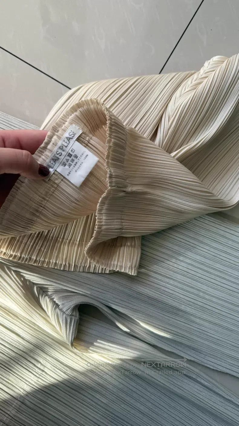 Issey Miyake Issey Miyake size:1 Pencil straight-leg pants Size 22" - 5 Thumbnail