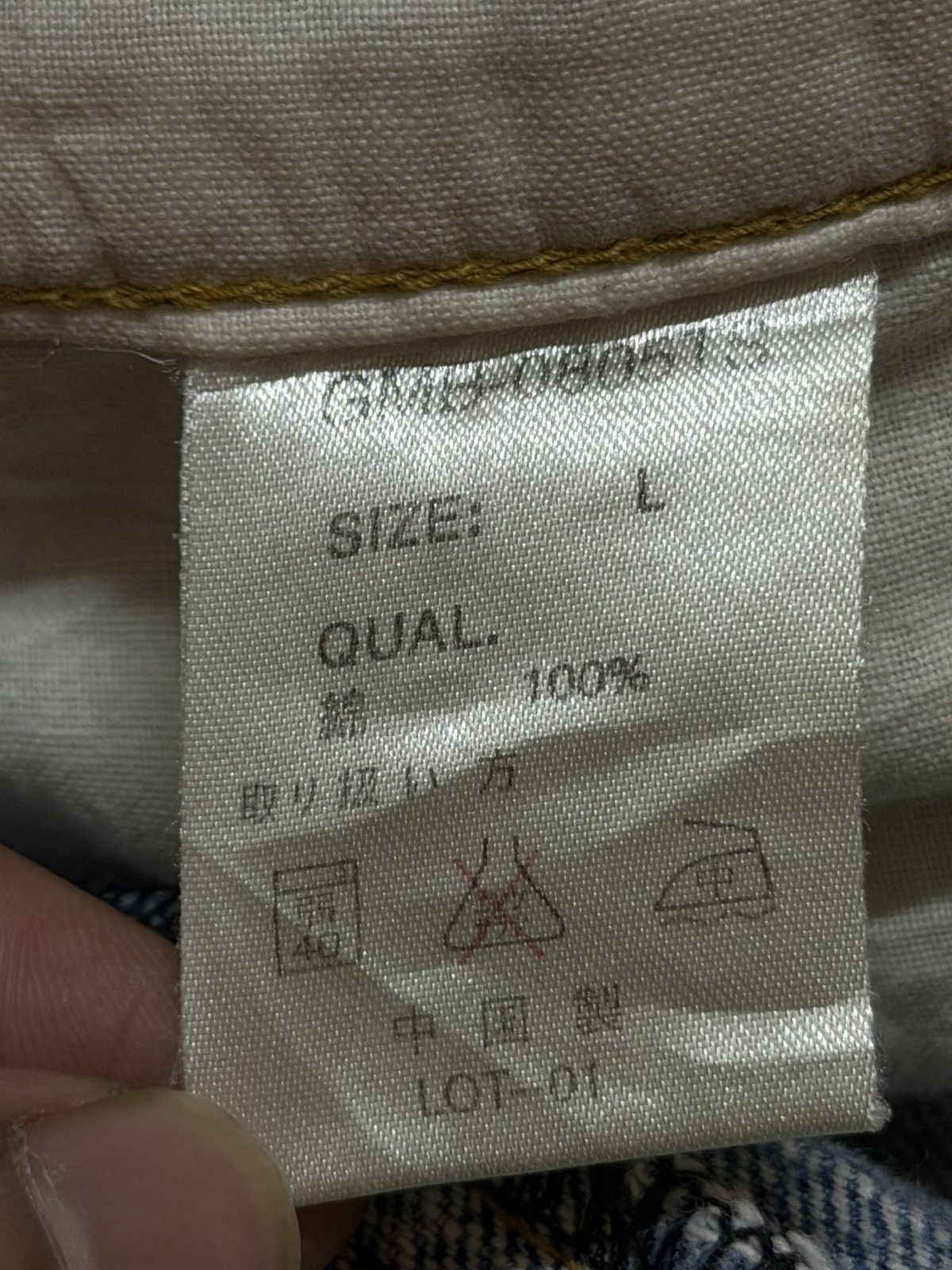 Global Work Vintage Y2K Japanese Global Work Mud Wash Distress Straight Size US 32 / EU 48 - 7 Thumbnail