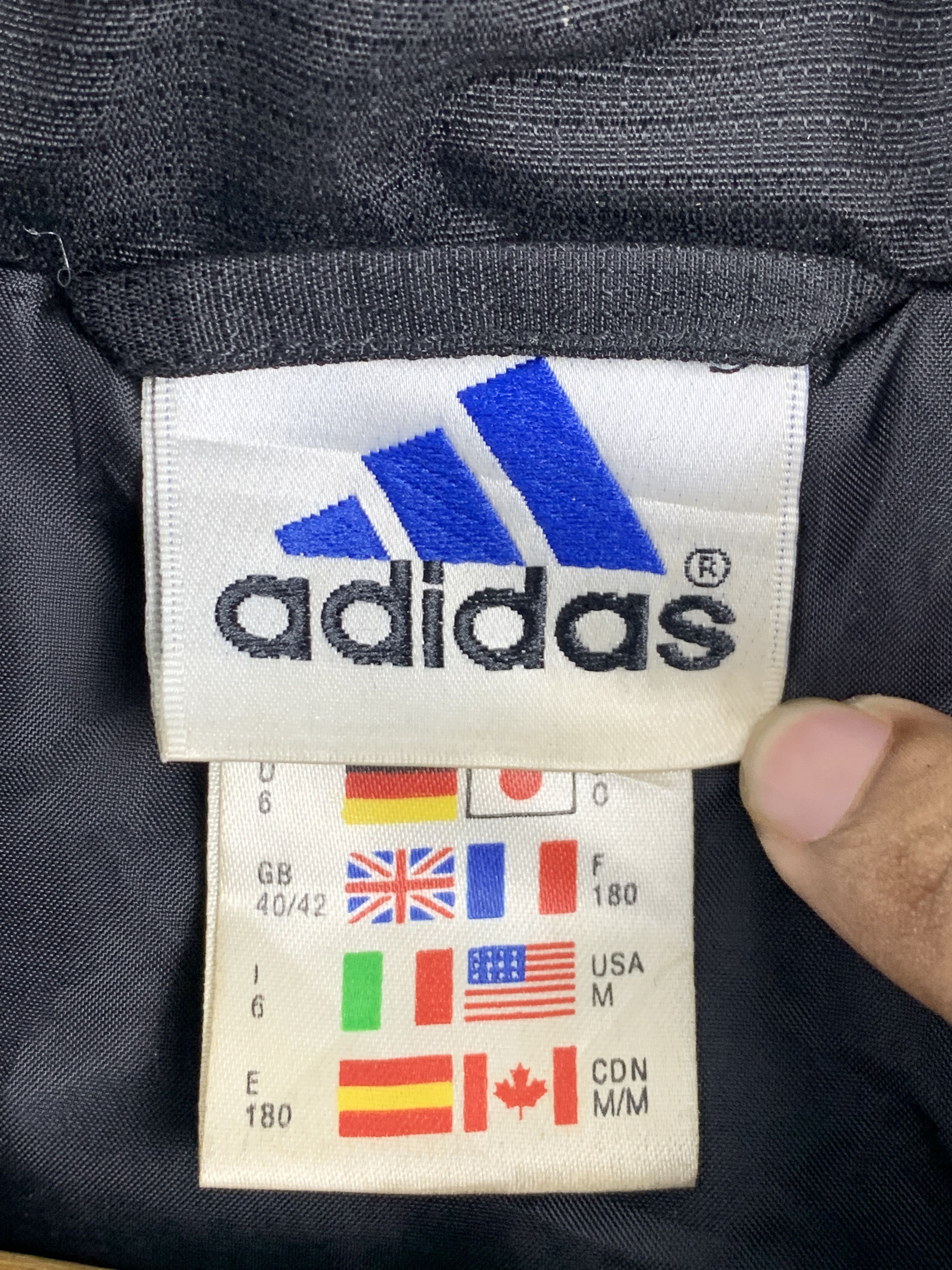 Adidas Vintage 90s Adidas Windbreaker Down Jacket J1199 Size US M / EU 48-50 / 2 - 5 Thumbnail