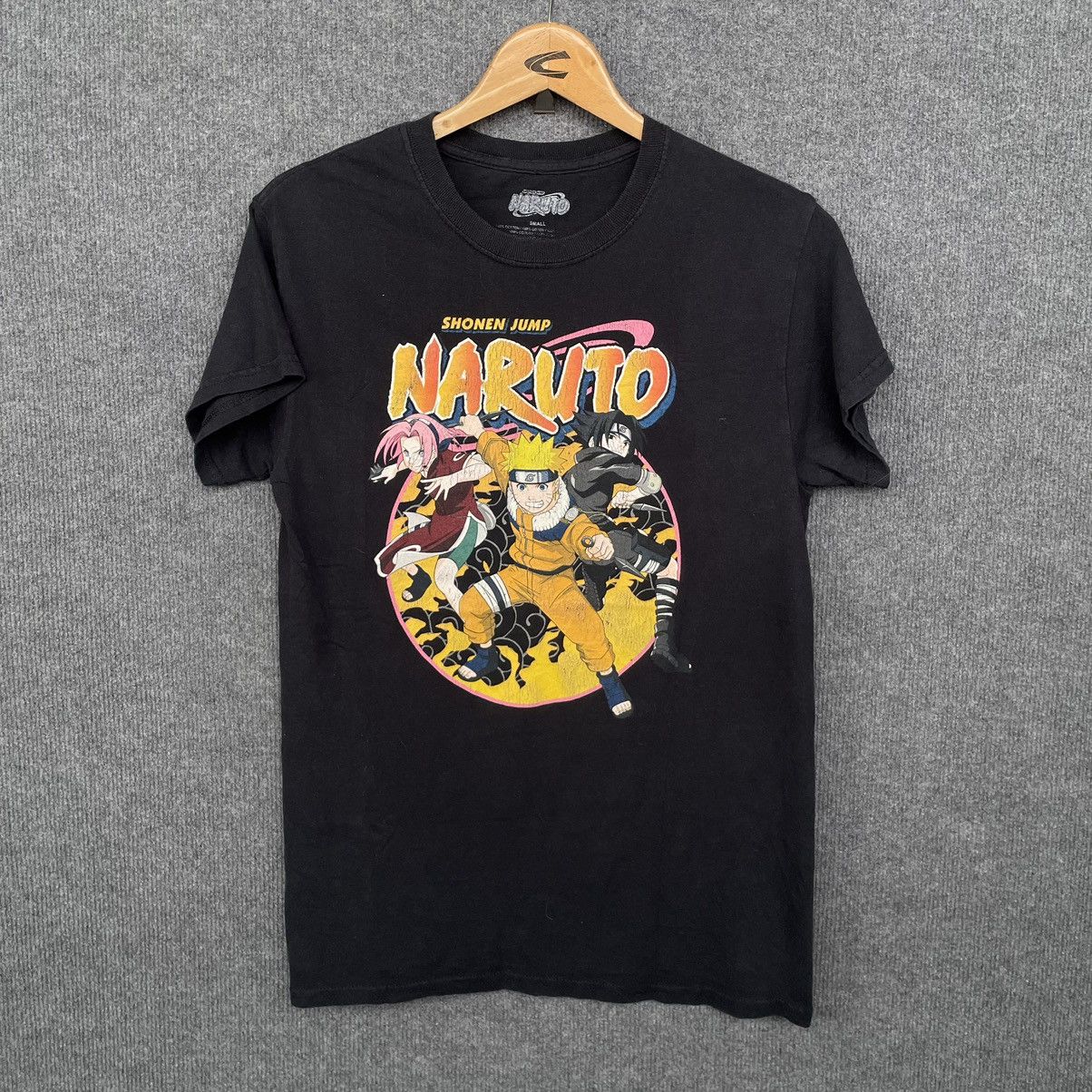 Anime × Cartoon Network × Vintage Vintage 2000s Anime Naruto Shippuden Shonen Jump T Shirt Size US S / EU 44-46 / 1 - 1 Thumbnail