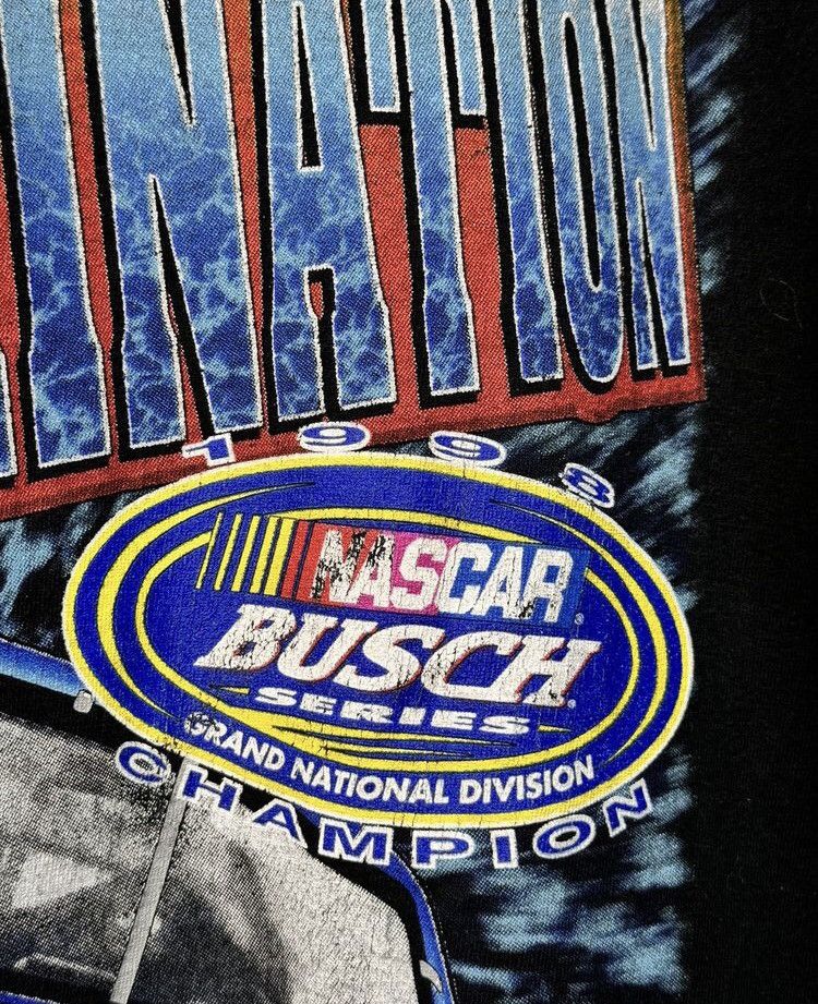 Band Tees × NASCAR VTG Vintage Dale Earnhardt JR Total Domination 1998 Nascar Size US L / EU 52-54 / 3 - 8 Thumbnail