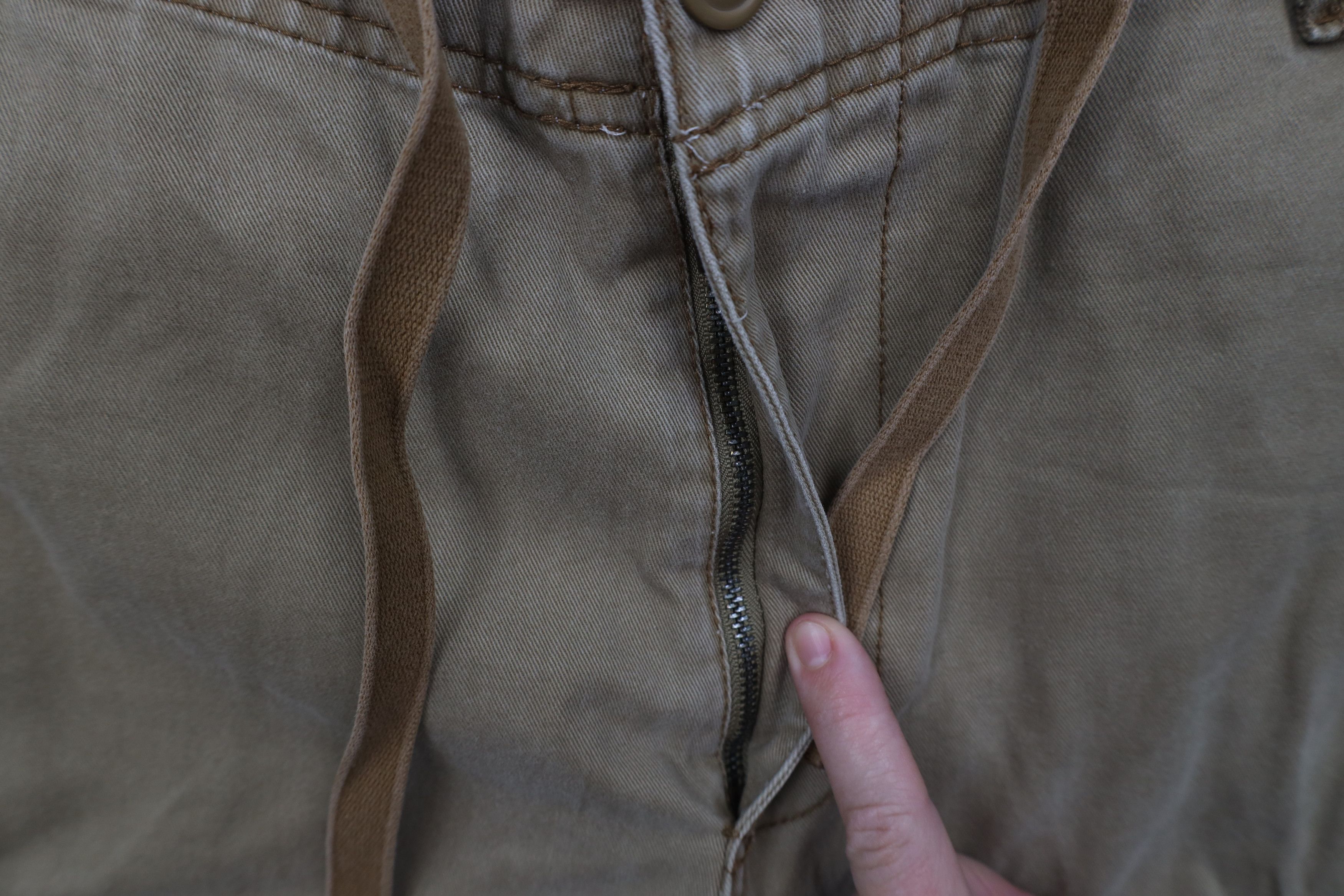 Aeropostale Vintage 90s Y2K Aeropostale Cargo Shorts Brown Cotton Size US 38 / EU 54 - 6 Thumbnail