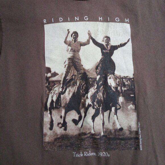 Pendleton × Vintage Vintage Pendleton Cowgirl Company Riding High T-Shirt Size US M / EU 48-50 / 2 - 1 Thumbnail