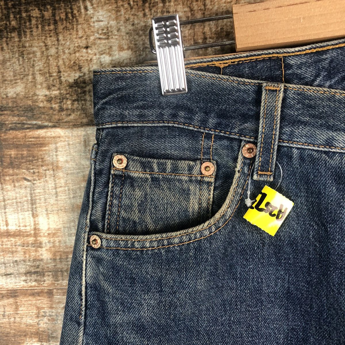 Levi's Levis vintage Blue Denim jeans Pants #A2573 Size US 30 / EU 46 - 7 Thumbnail