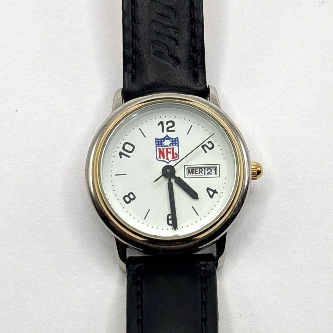 NFL Silver & Black NFL Watch Size ONE SIZE - 3 Thumbnail