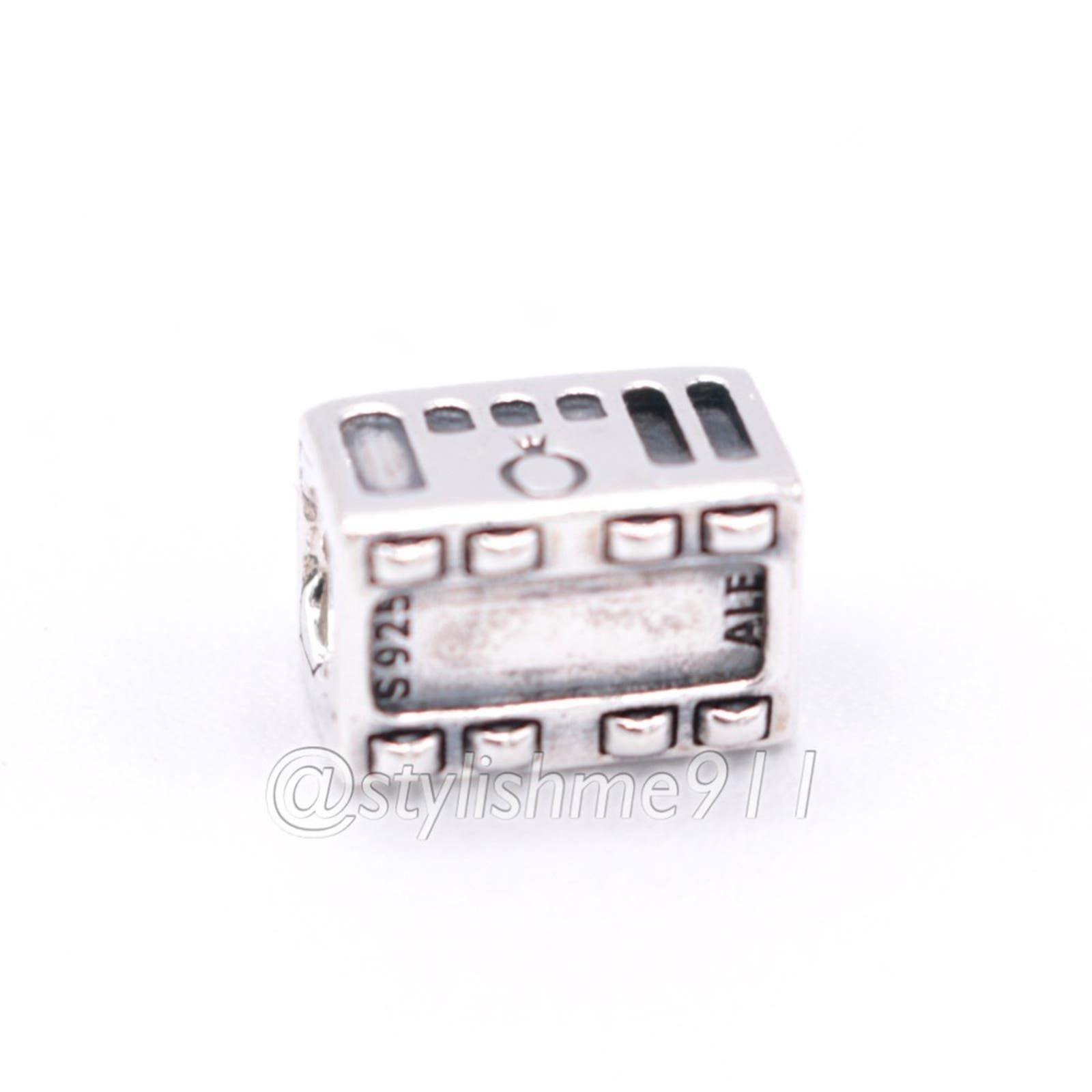 pandora Authentic Pandora Cable Car Charm - 791219CZ Size ONE SIZE - 9 Thumbnail
