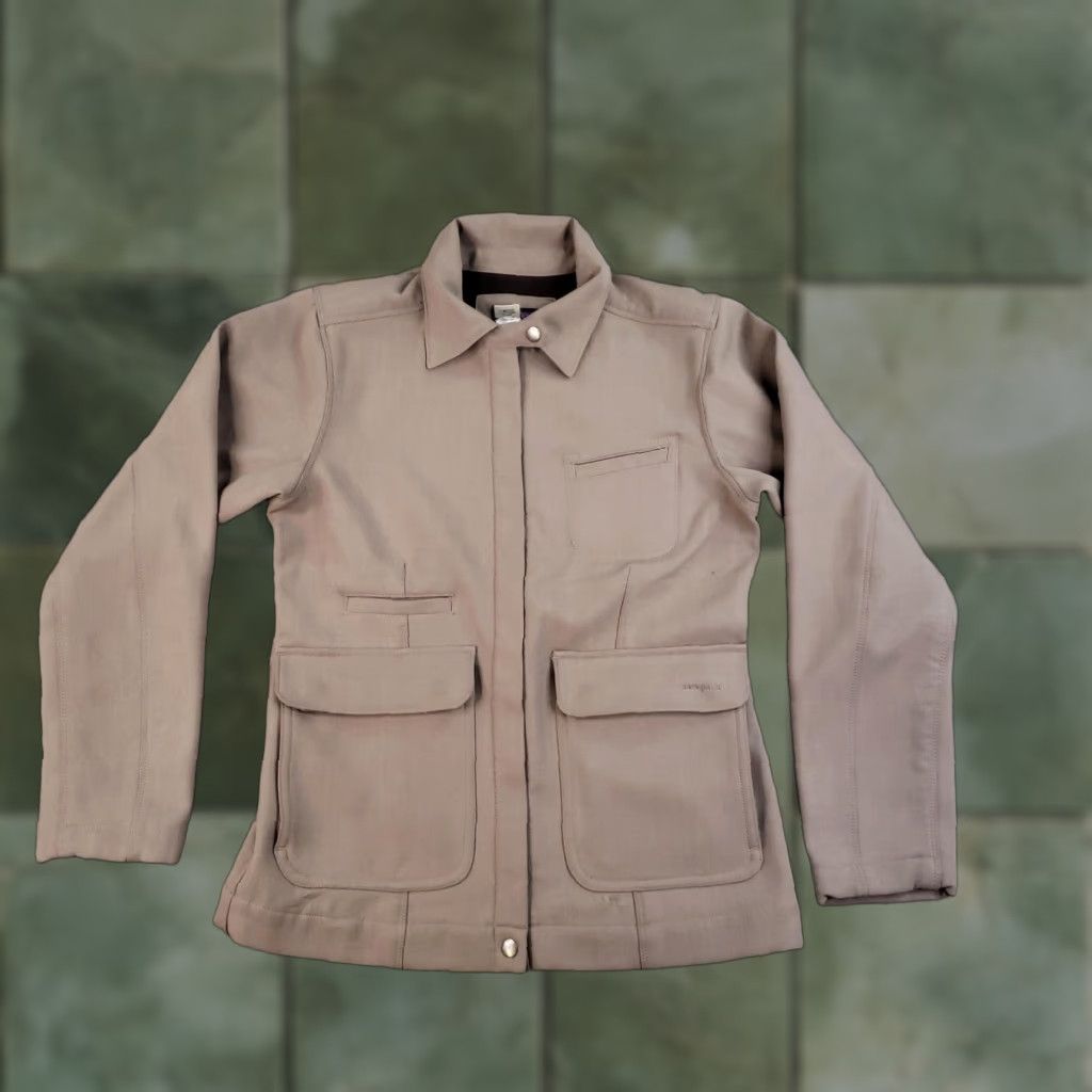 Patagonia Jacket Womens Small Fleece Lined Utility Pockets Outdoor Workwear