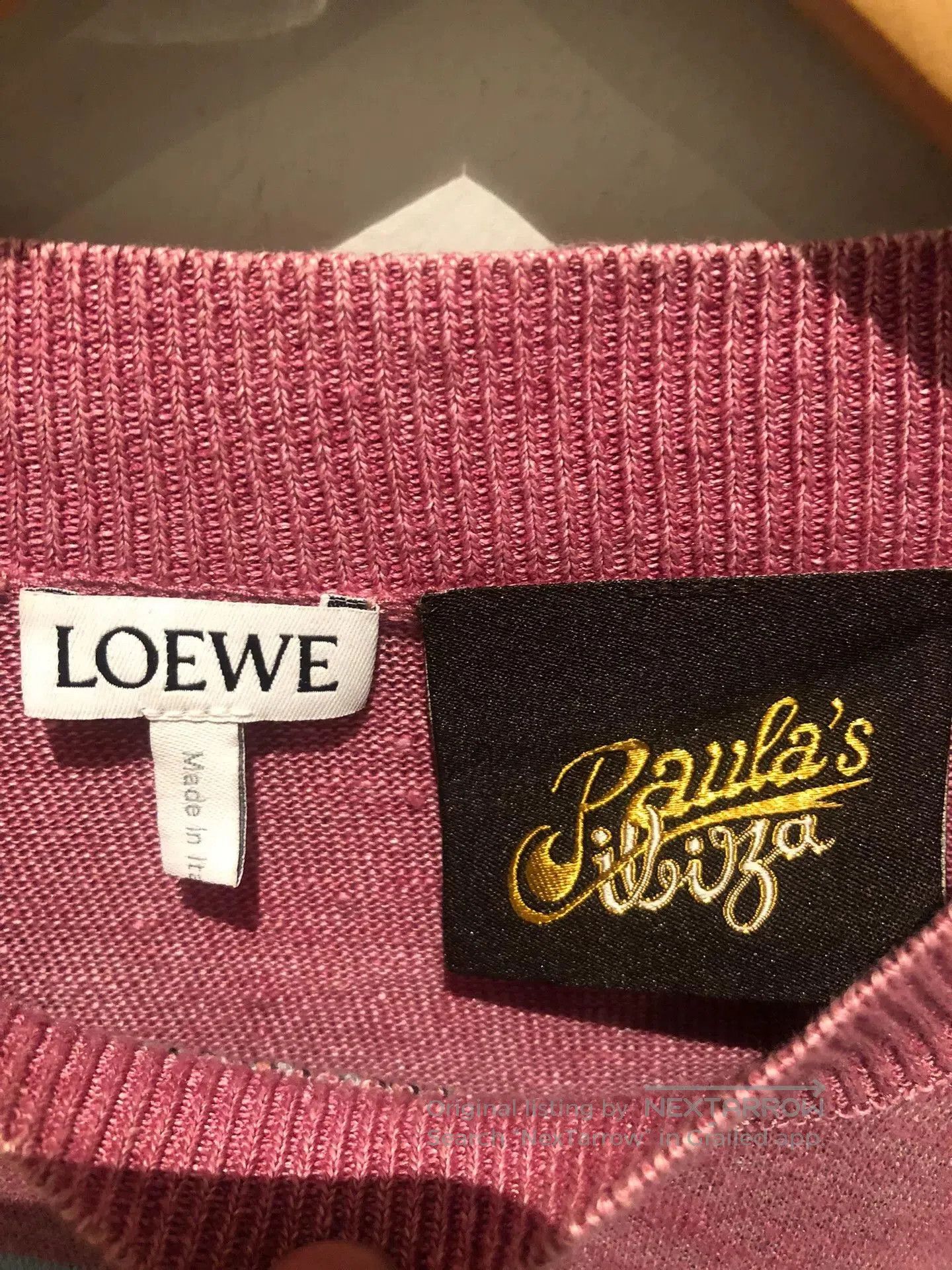 Loewe LOEWE Paula's Ibiza Pink Knit. Size S / US 4 / IT 40 - 3 Thumbnail