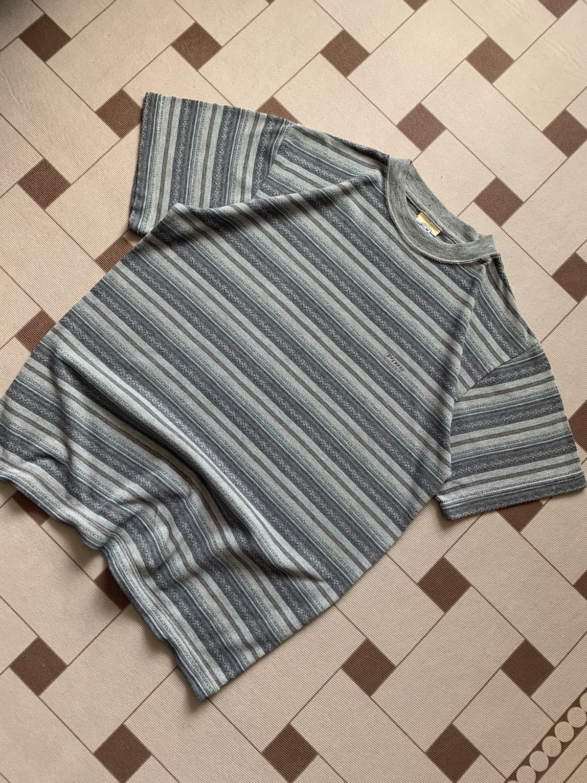 Vintage Vintage Y2K Piko Surf Striped Tshirt Size US M / EU 48-50 / 2 - 2 Thumbnail