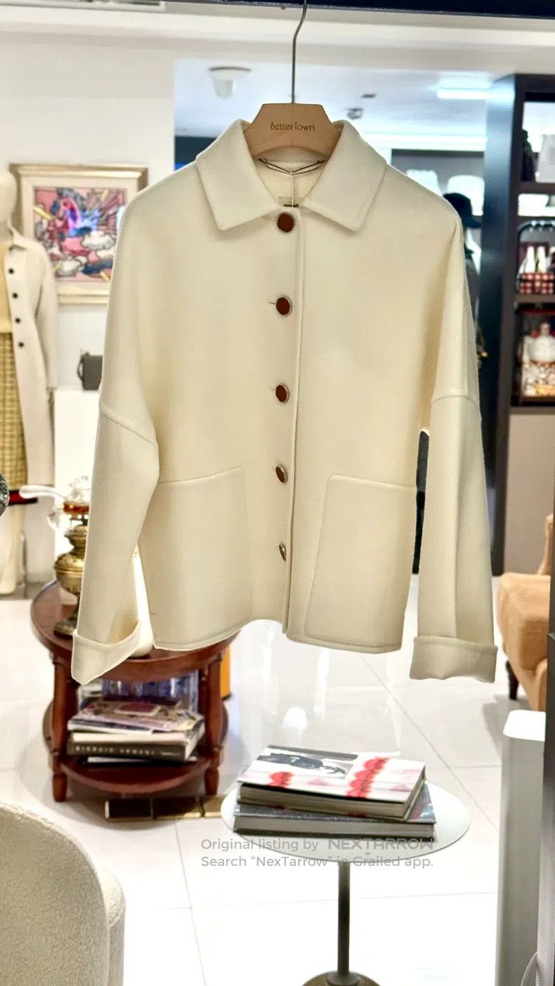 Hermes Hermes 2024 Fall/Winter Women's 100% Cashmere Coat Size XS / US 0-2 / IT 36-38 - 1 Thumbnail