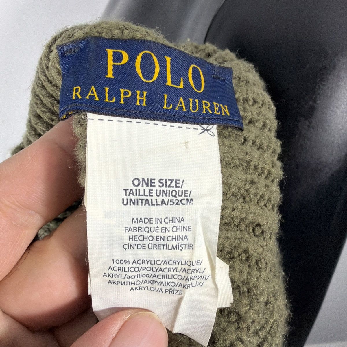 Polo Ralph Lauren POLO RALPH LAUREN VINTAGE TIGER P.R.L.F.C. 1939-40 BEANIE Size ONE SIZE - 5 Thumbnail