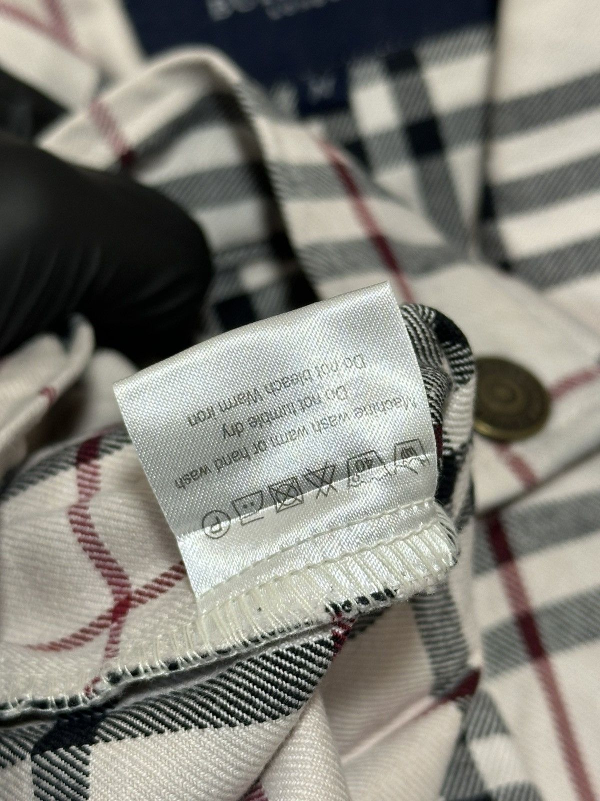 Burberry vintage Burberry London beige nova check cotton denim-style. Size M / US 6-8 / IT 42-44 - 15 Thumbnail