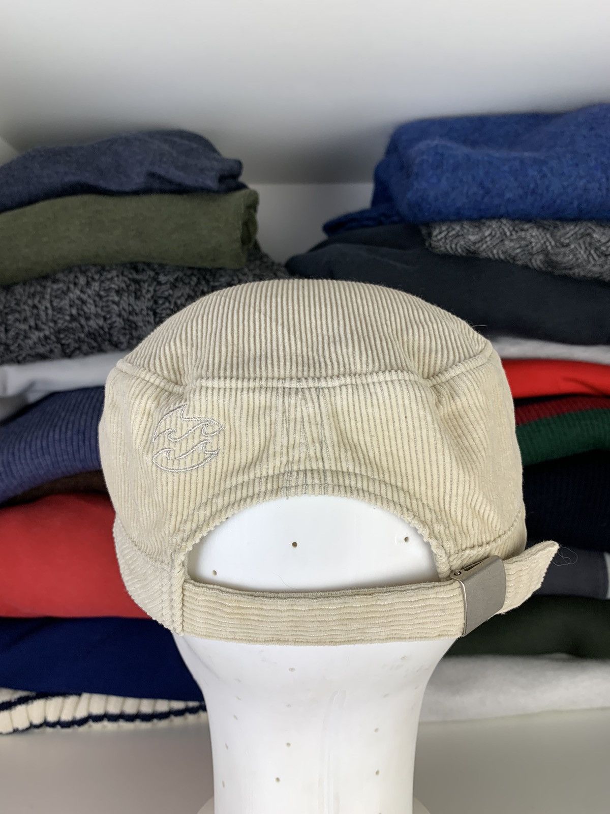 Billabong Billabong Big Logo Corduroy Cap Hat Size ONE SIZE - 7 Thumbnail