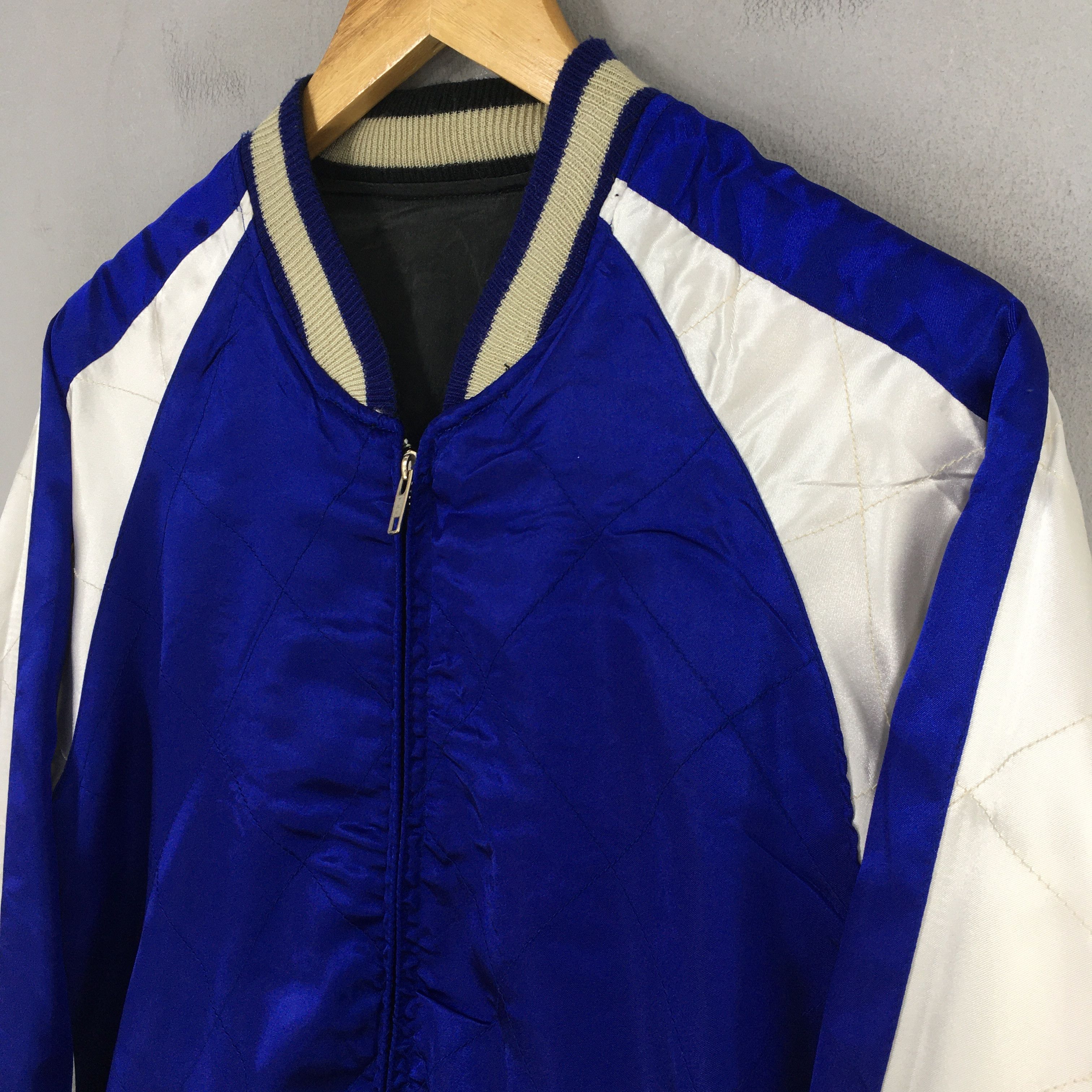 IOLANI Vintage 80s Iolani Sukajan Japan Fish Koi Rayon Jacket Large Size US L / EU 52-54 / 3 - 10 Thumbnail
