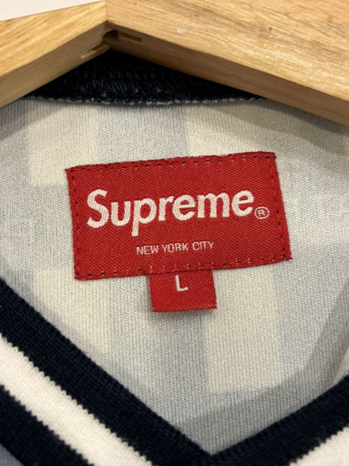 Supreme Supreme Grid Soccer Jersey Size US L / EU 52-54 / 3 - 3 Thumbnail