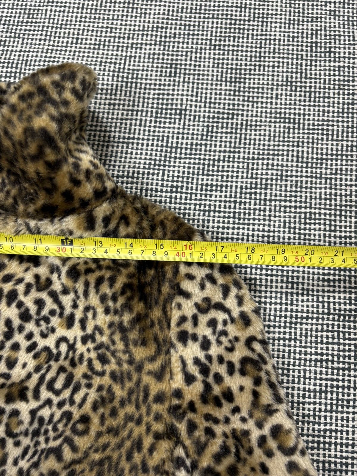 Japanese Brand Leopard print faux fur fuzzy parka jacket y2k avant garde Size M / US 6-8 / IT 42-44 - 8 Thumbnail