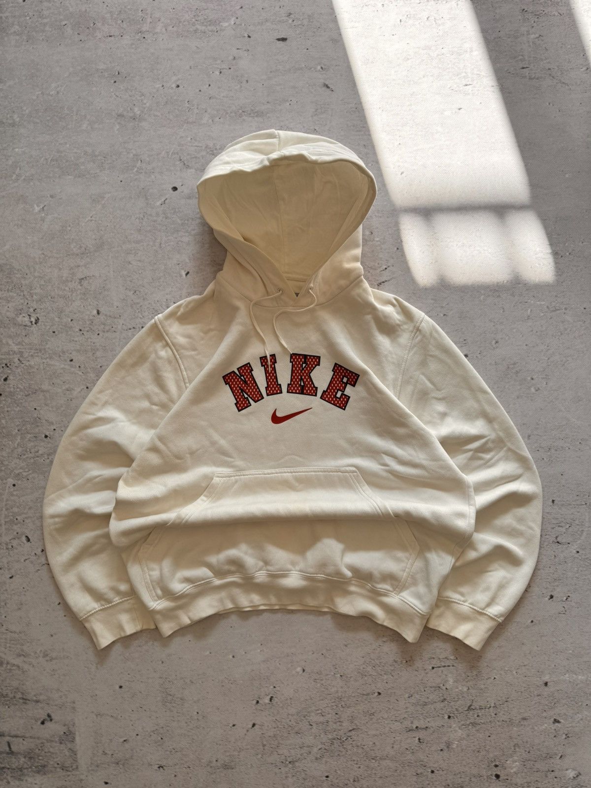 Nike × Vintage NIKE VINTAGE CENTER LOGO OVERSIZE BOXY HOODIE Size US M / EU 48-50 / 2 - 1 Thumbnail