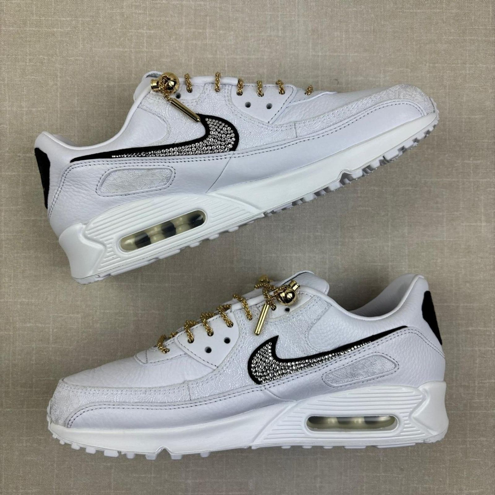 Nike Victor Solomon x Nike Air Max 90 “Diamond District” 9M Size US 9 / EU 42 - 4 Thumbnail