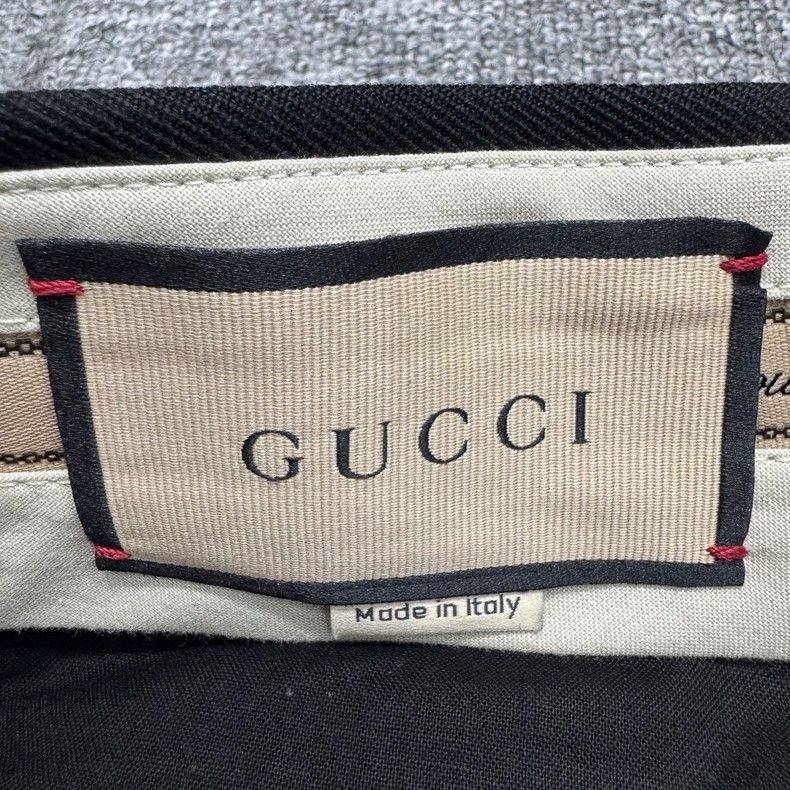 Gucci Gucci Wool Flared Casual Pants-2508 Size US 44 / EU 60 - 3 Thumbnail