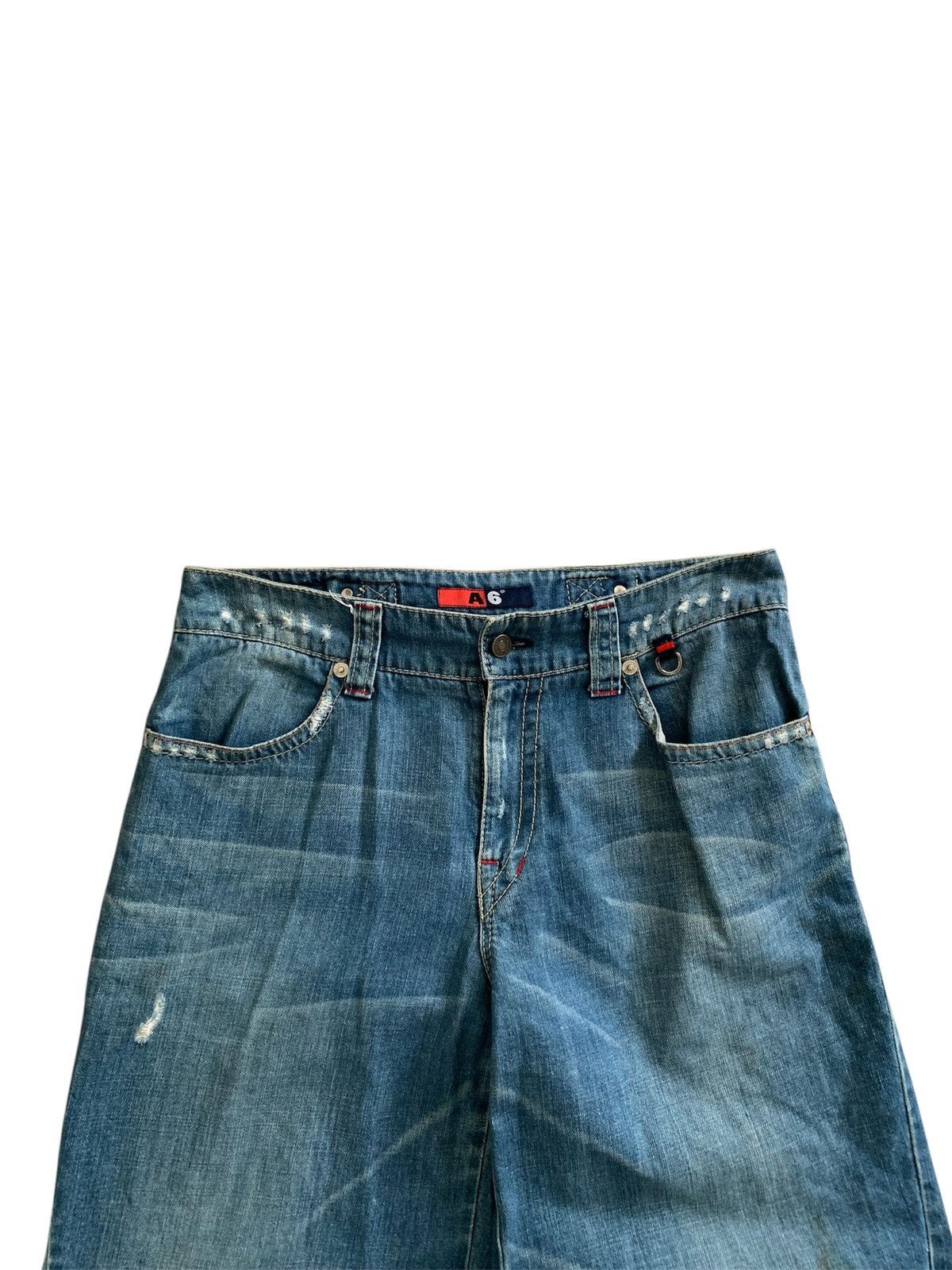 Levi's Vintage Clothing Vintage A6 Engineereed Buckle Back Baggy Jeans Size US 34 / EU 50 - 5 Thumbnail