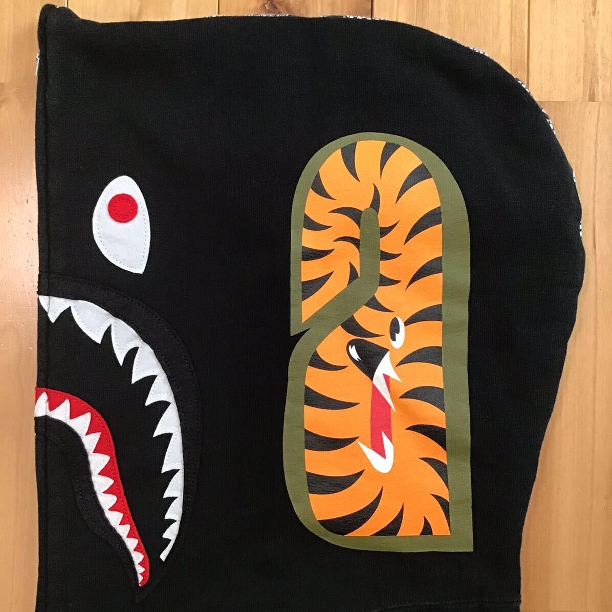 Bape 2013 BAPE Snake shark full zip hoodie a bathing ape Size US XL / EU 56 / 4 - 6 Thumbnail