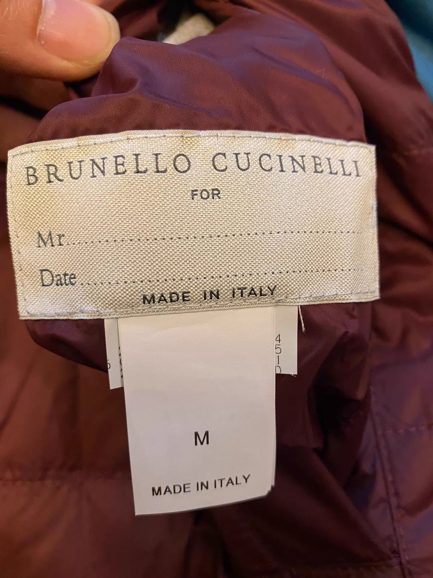 Brunello Cucinelli BC Double-Face Prince Check Cashmere Down Vest Size US M / EU 48-50 / 2 - 6 Thumbnail
